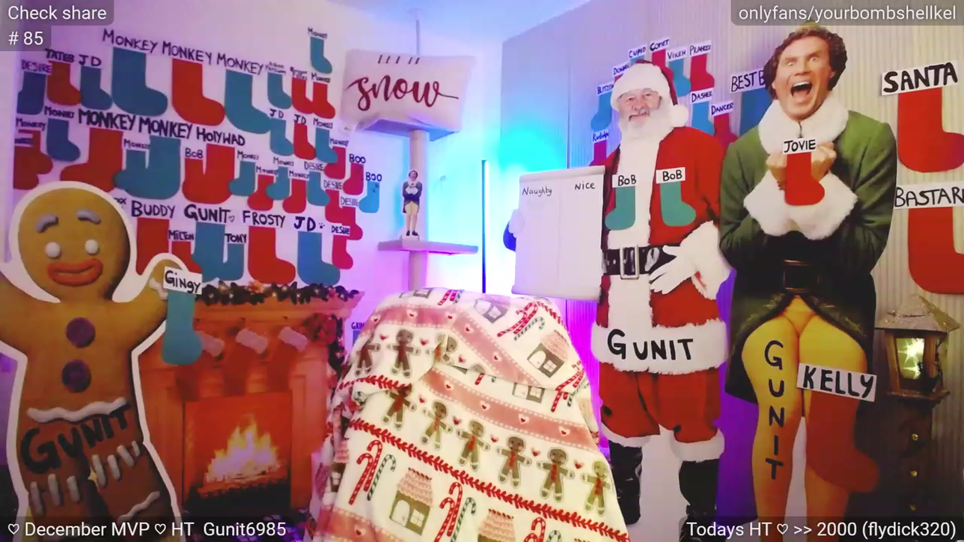 Gallery image thumbnail from JingleKells's myfreecams stream on, 12/20/2023, 02:58 image 1 of 20