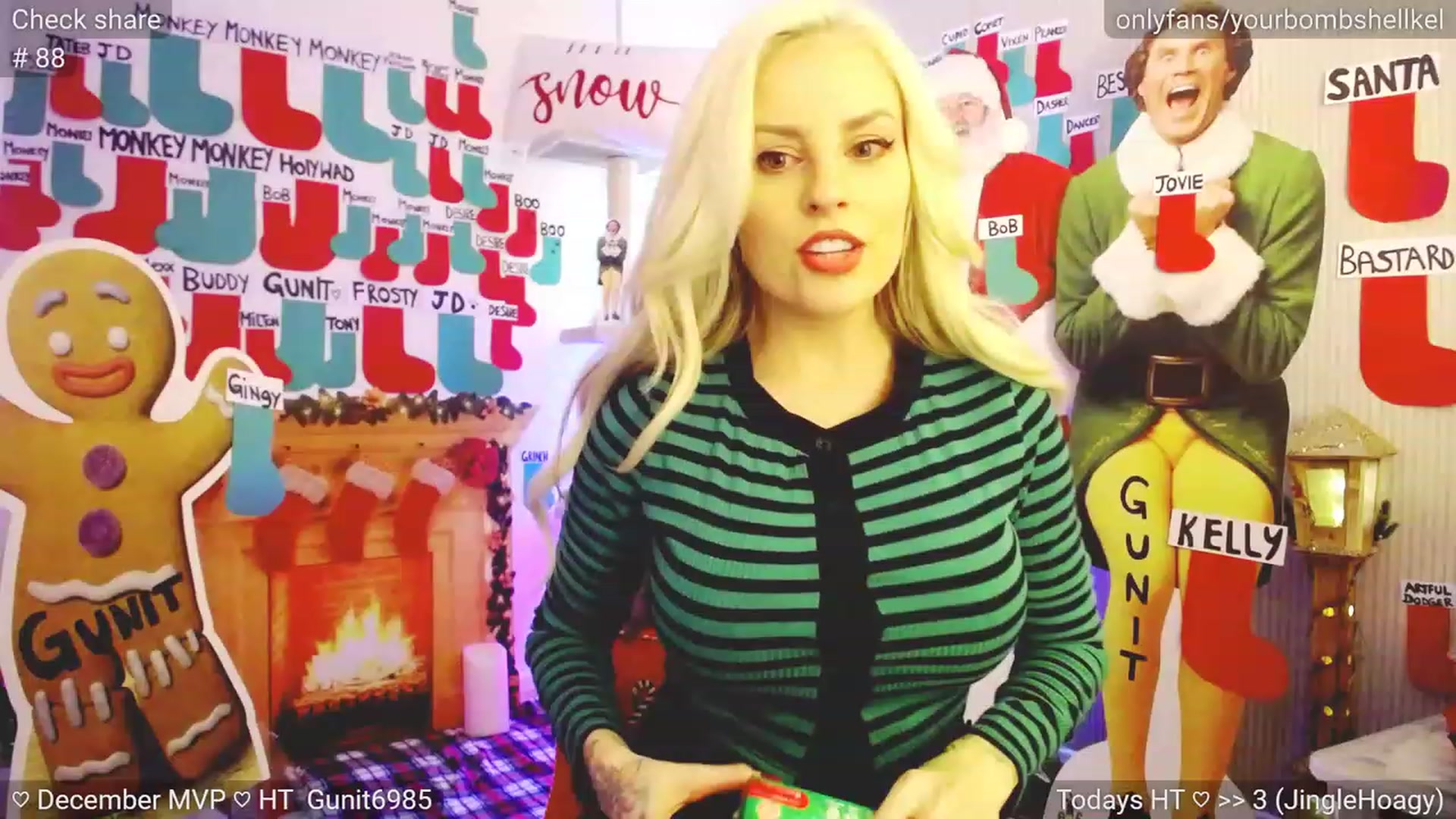 Gallery image thumbnail from JingleKells's myfreecams stream on, 12/21/2023, 22:38 image 1 of 20