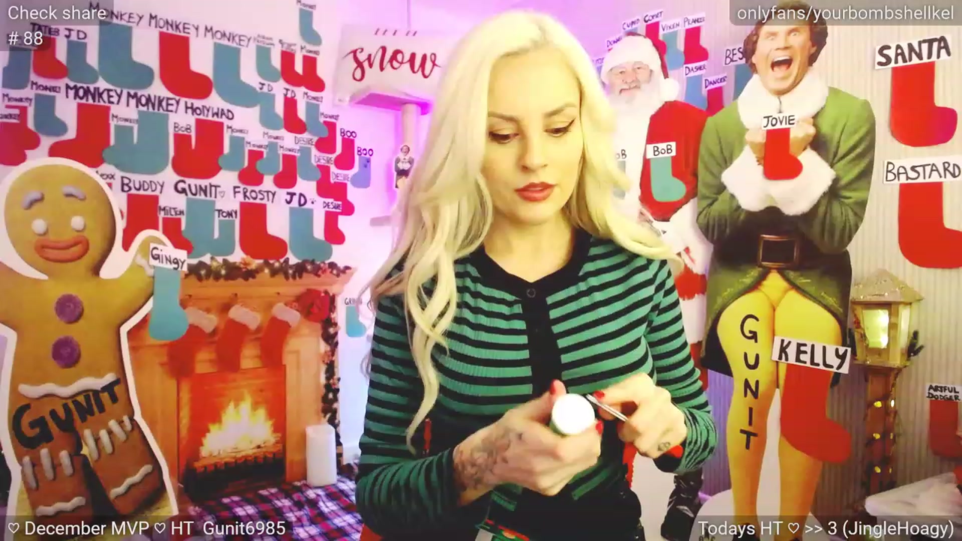 Gallery image thumbnail from JingleKells's myfreecams stream on, 12/21/2023, 22:38 image 2 of 20