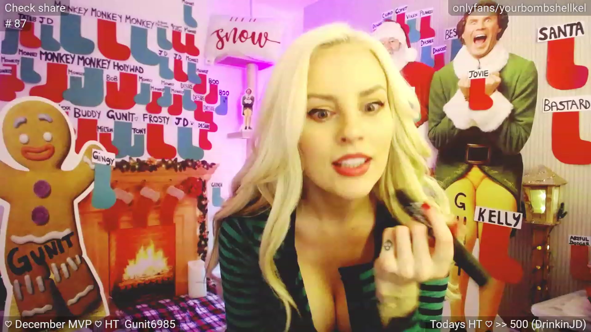 Gallery image thumbnail from JingleKells's myfreecams stream on, 12/22/2023, 24:02 image 3 of 20