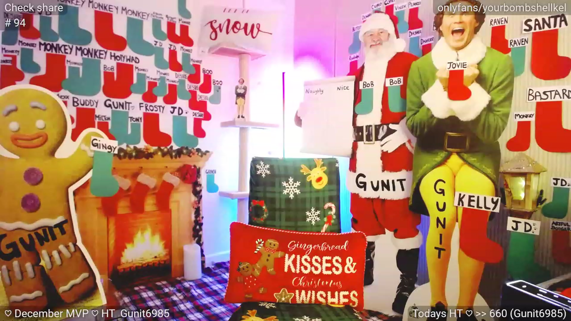 Gallery image thumbnail from JingleKells's myfreecams stream on, 12/24/2023, 24:03 image 17 of 20
