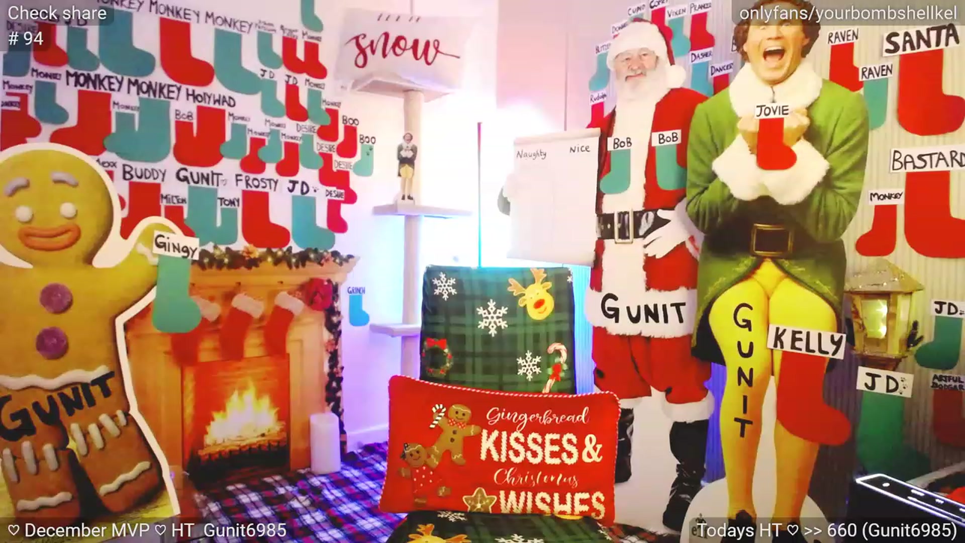 Gallery image thumbnail from JingleKells's myfreecams stream on, 12/24/2023, 01:06 image 14 of 20
