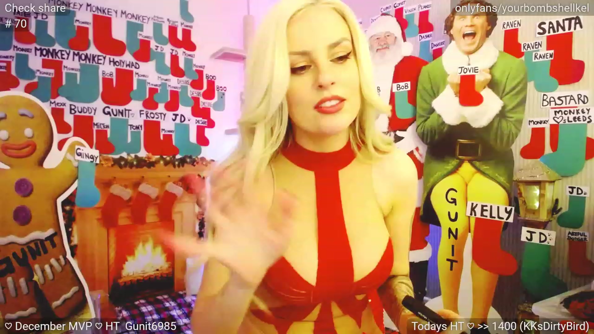 Gallery image thumbnail from JingleKells's myfreecams stream on, 12/24/2023, 06:05 image 15 of 20