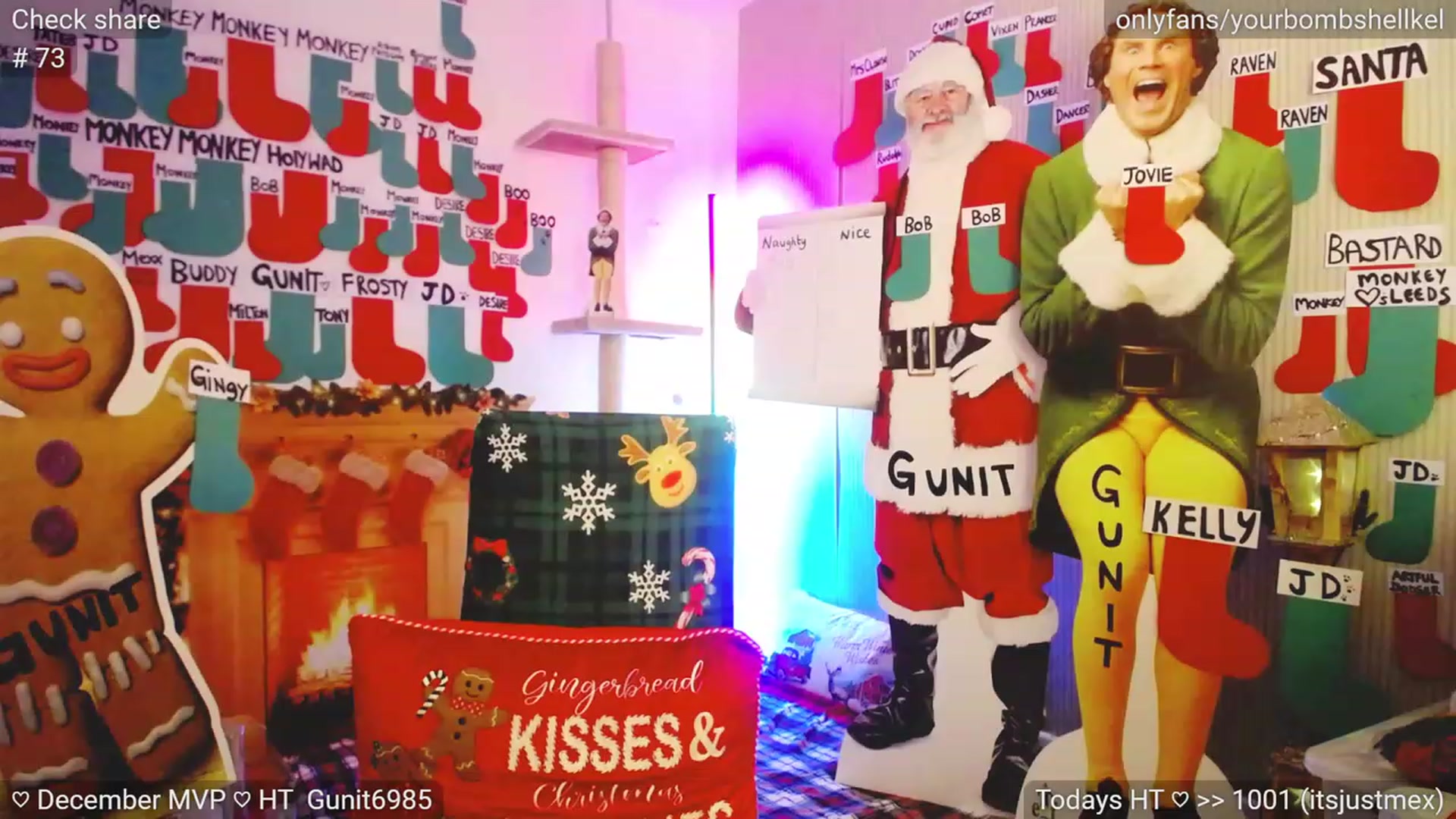 Gallery image thumbnail from JingleKells's myfreecams stream on, 12/24/2023, 06:05 image 3 of 20
