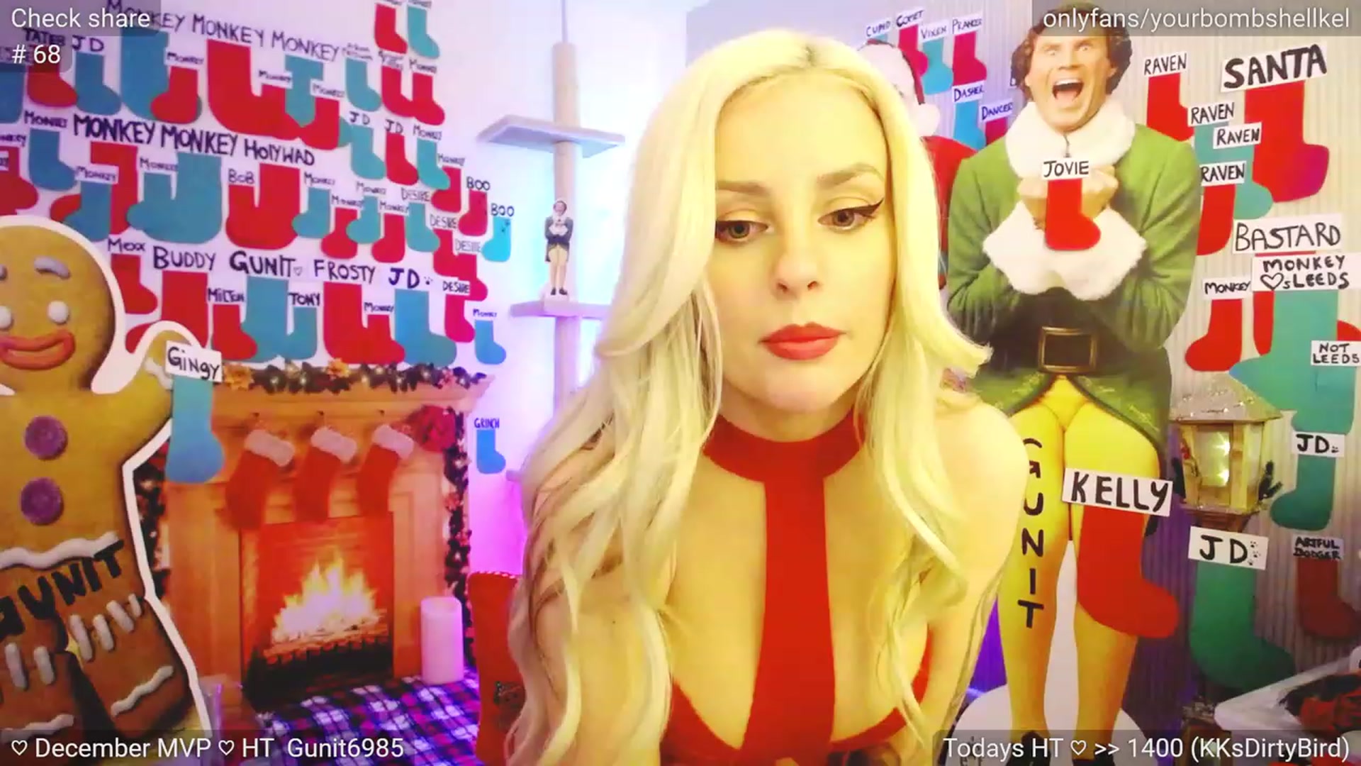 Gallery image thumbnail from JingleKells's myfreecams stream on, 12/24/2023, 06:46 image 6 of 20
