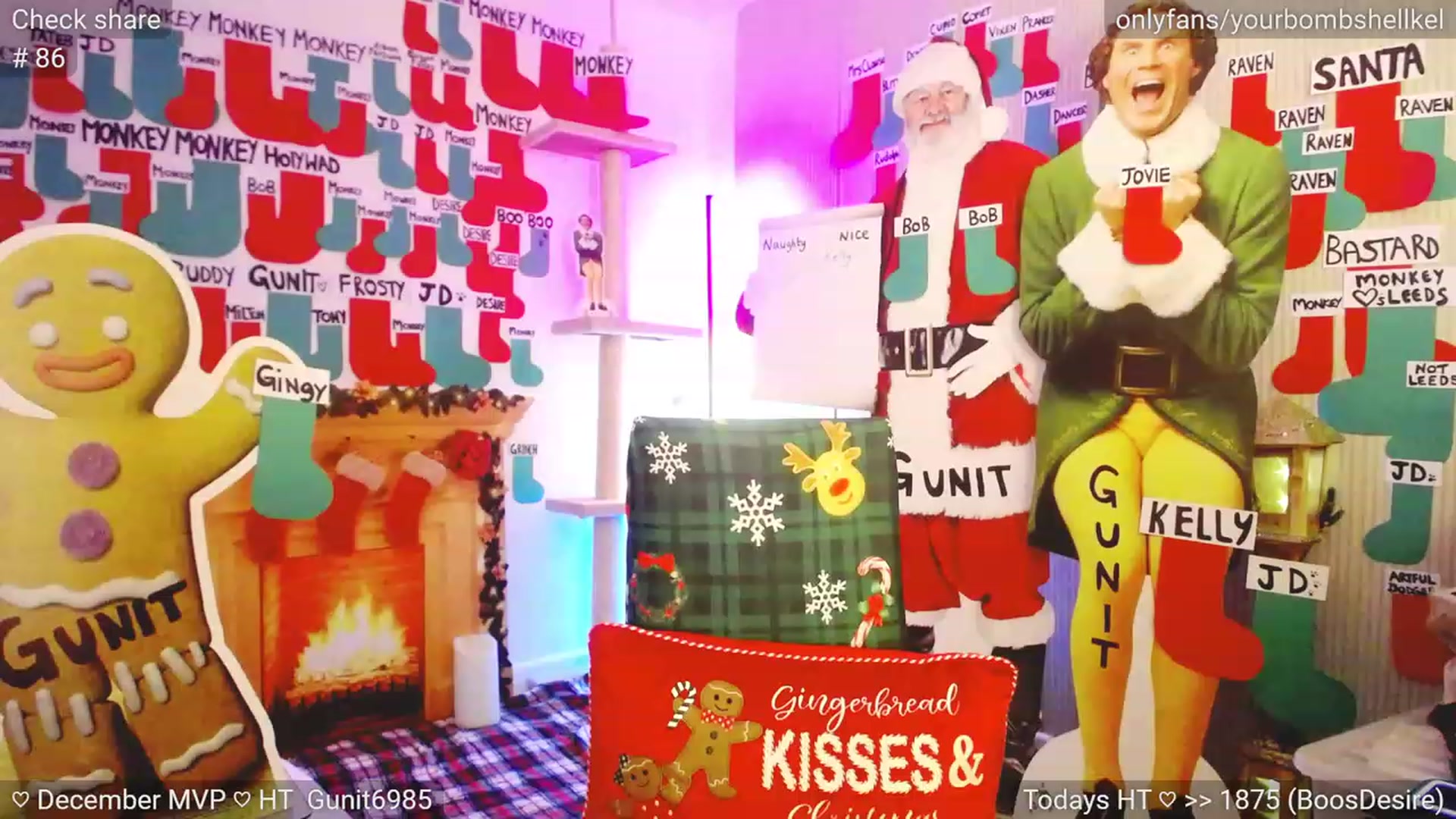 Gallery image thumbnail from JingleKells's myfreecams stream on, 12/29/2023, 24:51 image 9 of 20