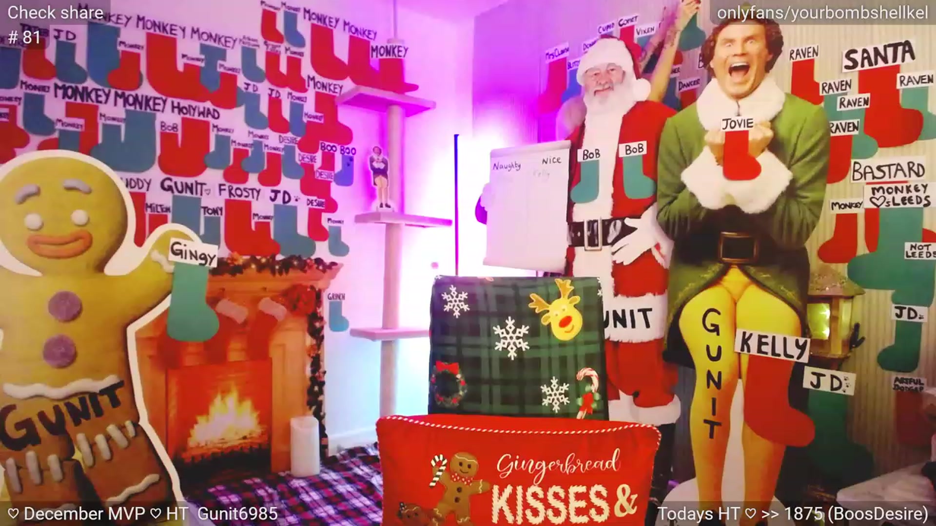 Gallery image thumbnail from JingleKells's myfreecams stream on, 12/29/2023, 24:51 image 20 of 20