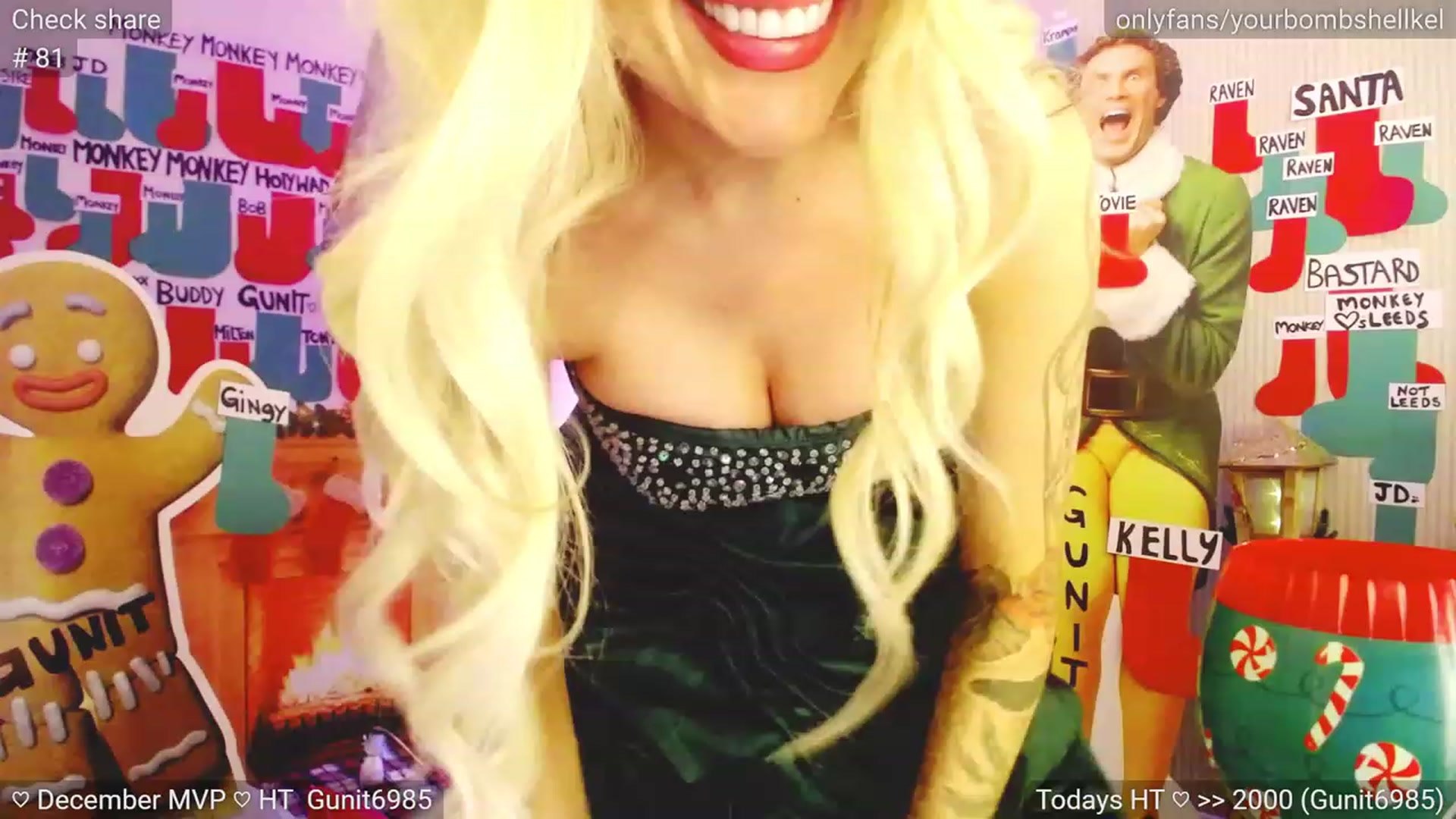 Gallery image thumbnail from JingleKells's myfreecams stream on, 01/01/2024, 03:59 image 14 of 20