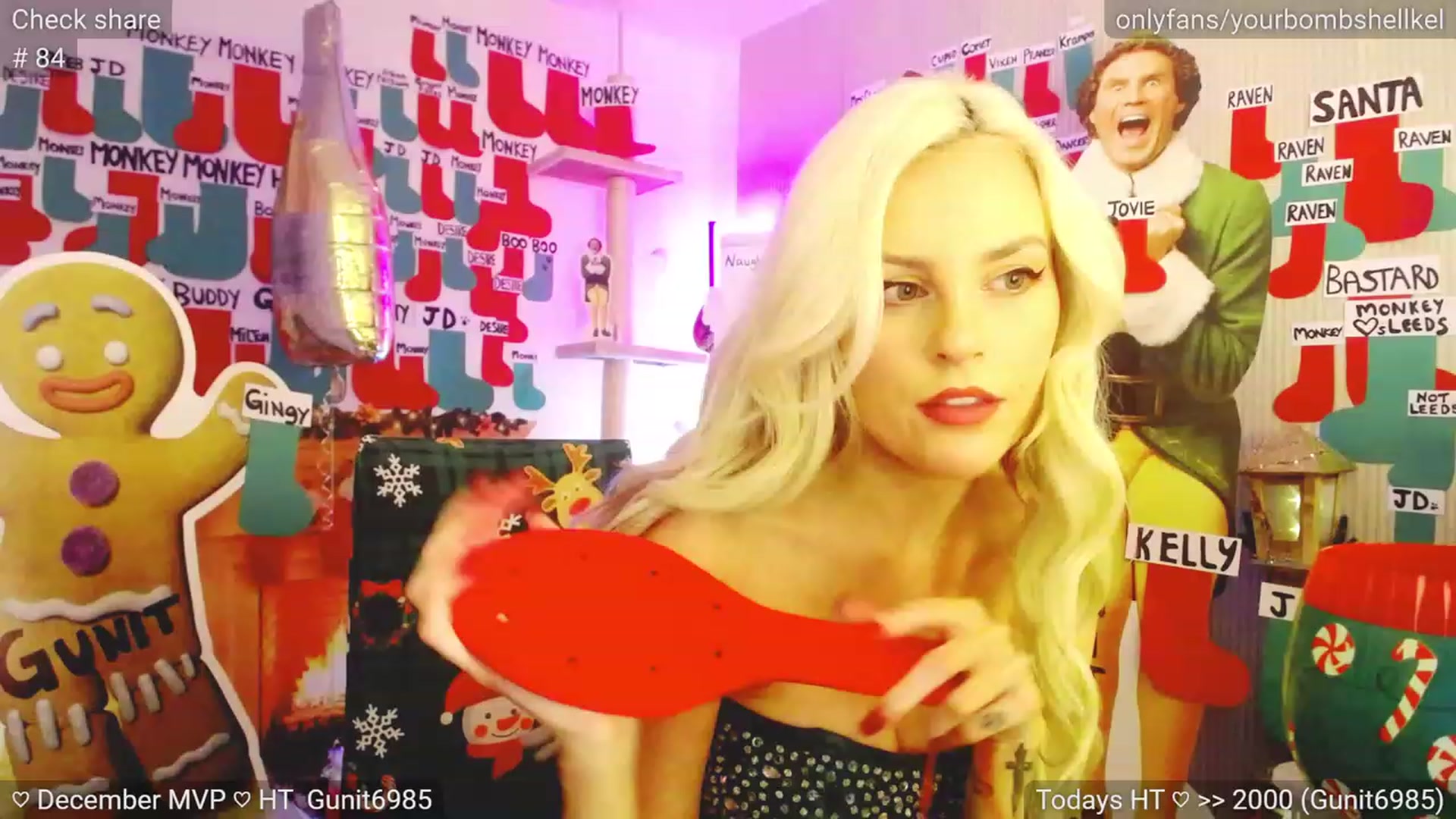 Gallery image thumbnail from JingleKells's myfreecams stream on, 01/01/2024, 03:59 image 4 of 20