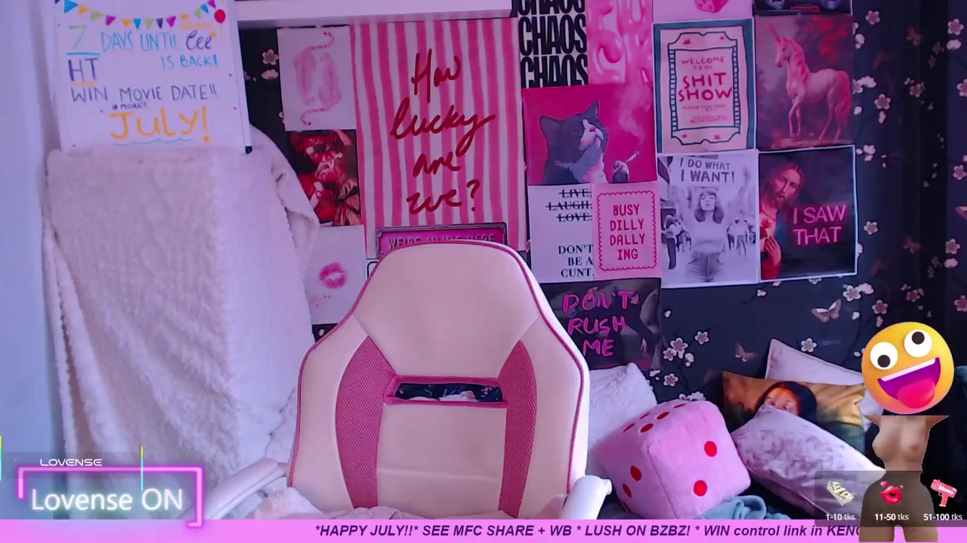 Gallery image thumbnail from Jjjynxx's myfreecams stream on, 07/05/2025, 14:54 image 19 of 20