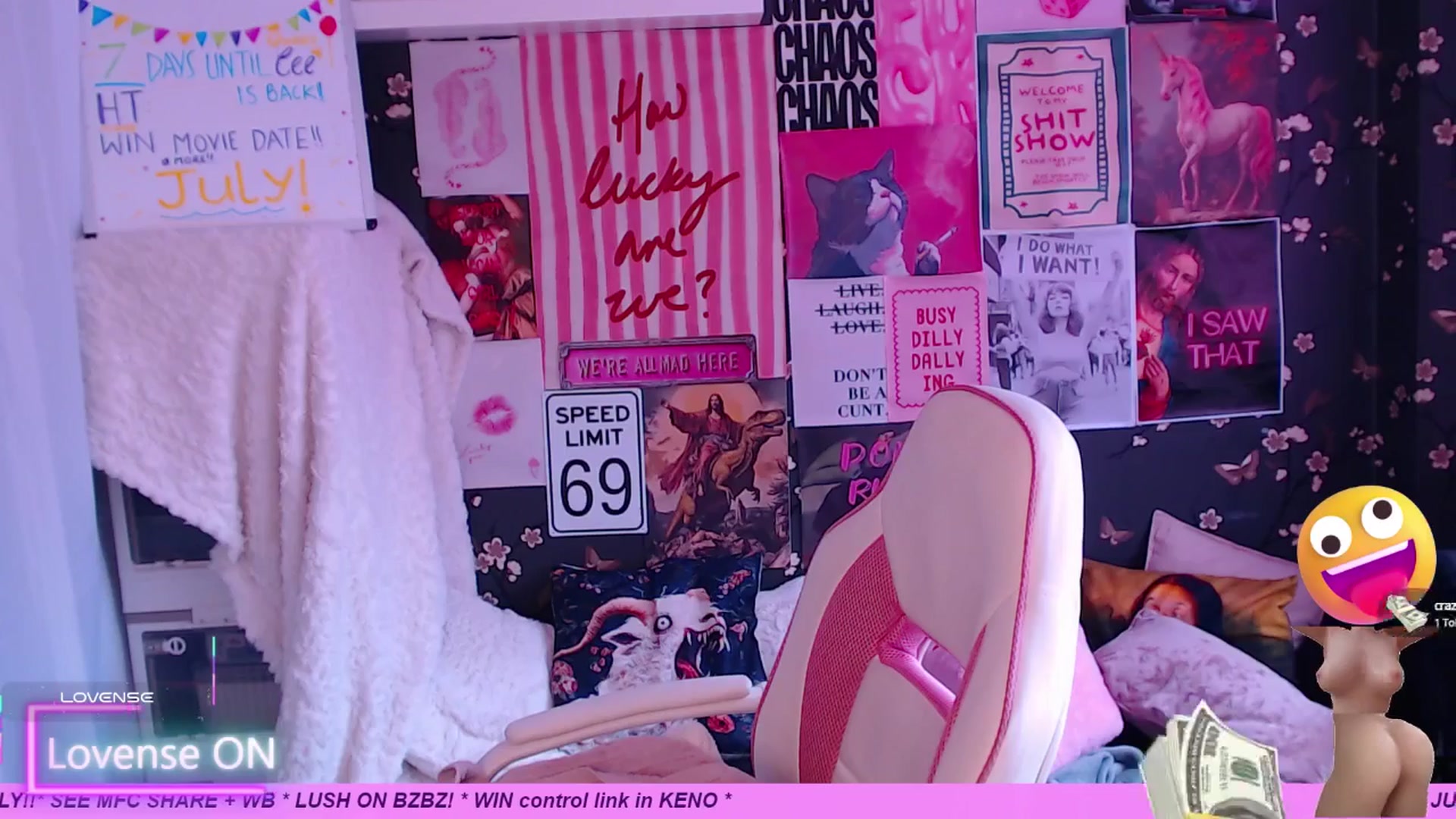 Gallery image thumbnail from Jjjynxx's myfreecams stream on, 07/05/2025, 14:54 image 5 of 20