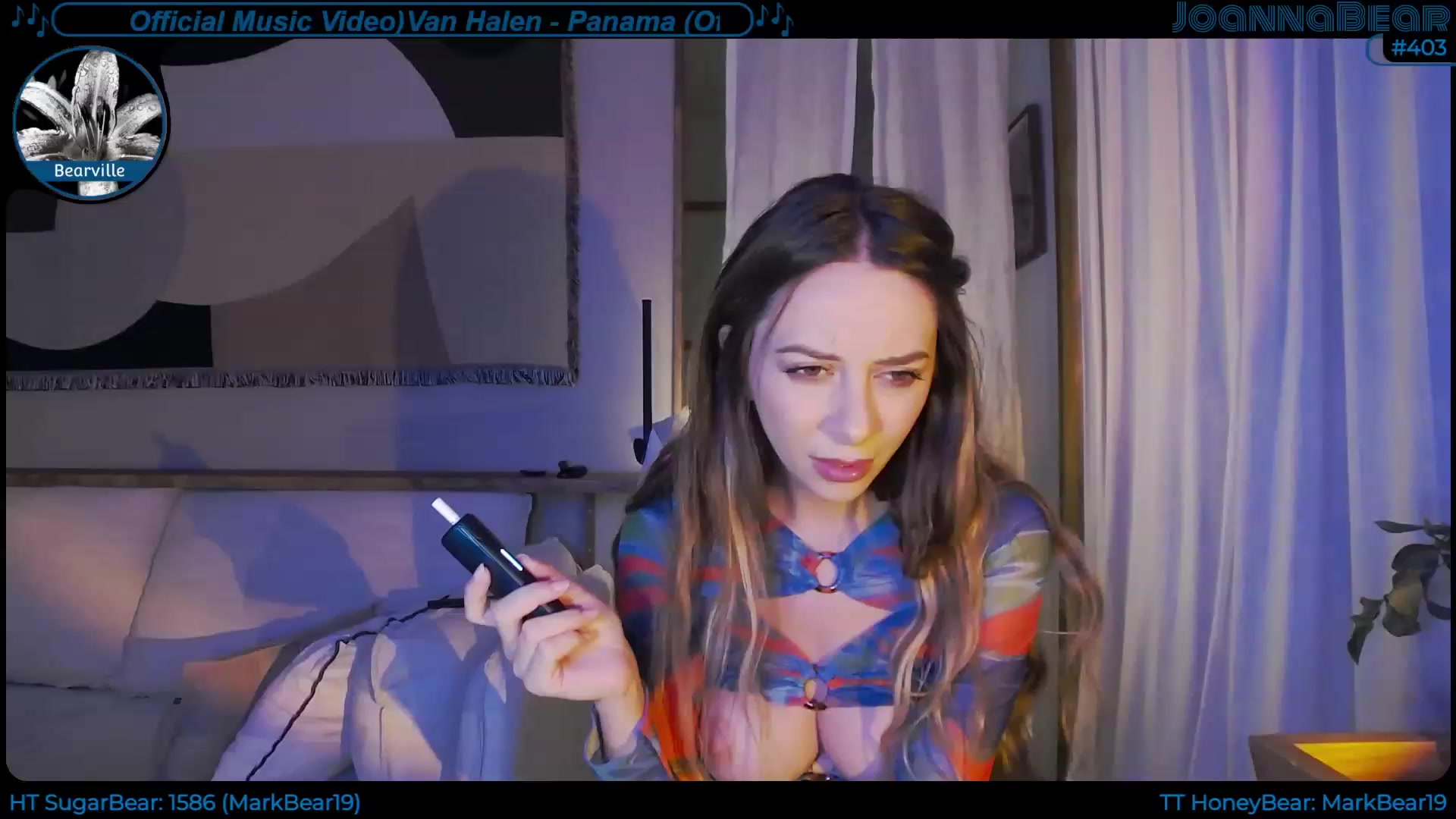 Gallery image thumbnail from JoBearr's myfreecams stream on, 11/19/2022, 01:13 image 4 of 20