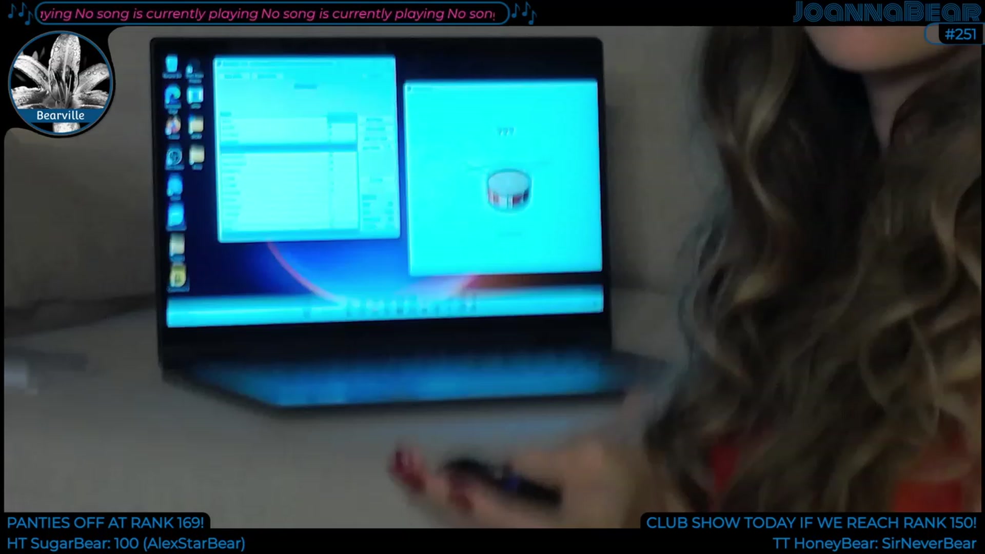 Gallery image thumbnail from JoBearr's myfreecams stream on, 12/05/2022, 02:22 image 6 of 20