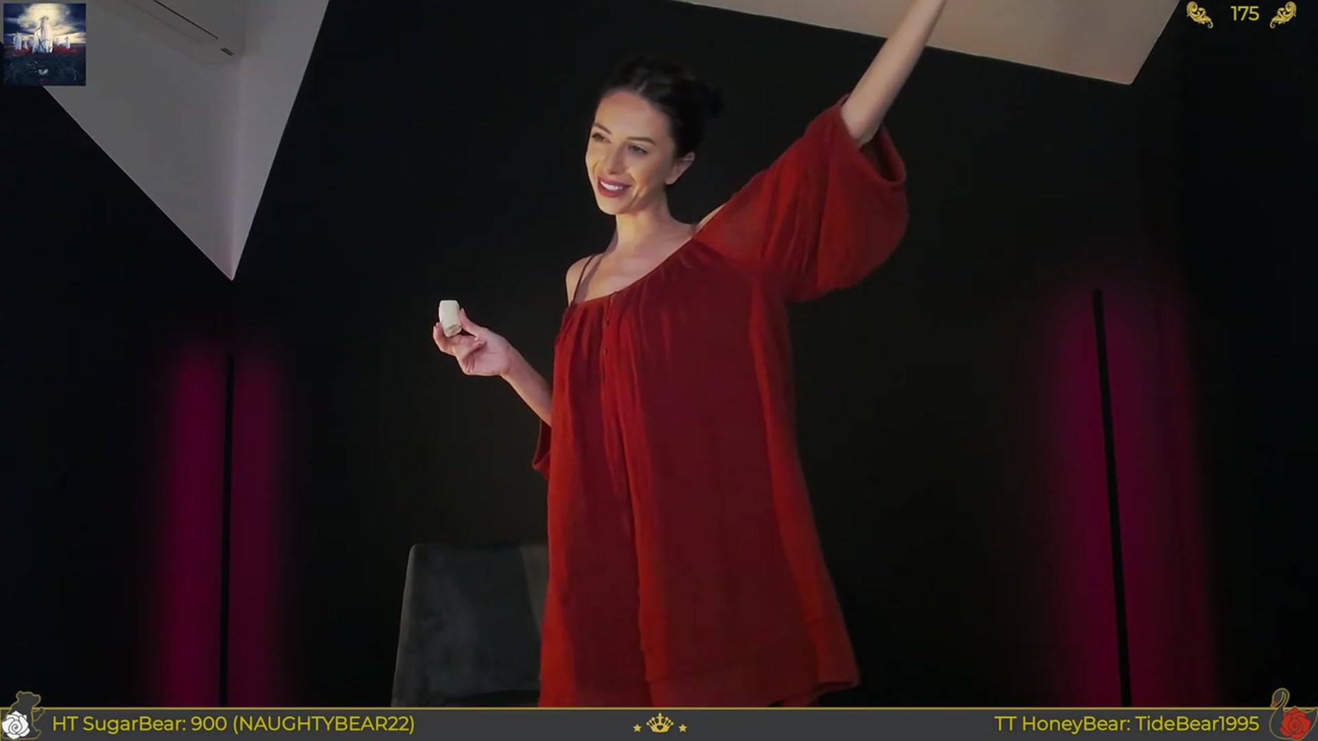 Gallery image thumbnail from JoBearr's myfreecams stream on, 06/16/2023, 03:16 image 17 of 20