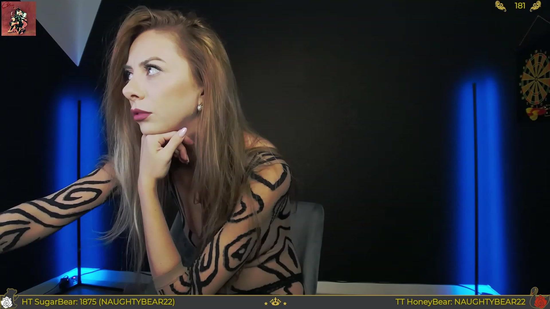 Gallery image thumbnail from JoBearr's myfreecams stream on, 07/22/2023, 21:02 image 8 of 20