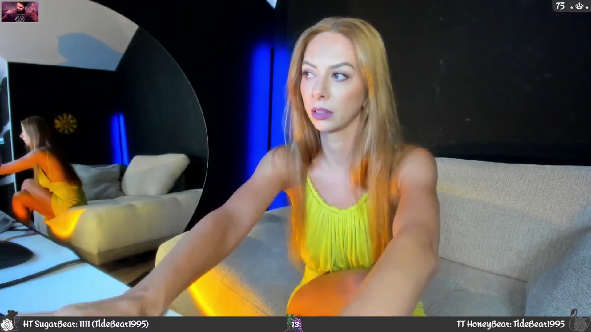 Gallery image thumbnail from JoBearr's myfreecams stream on, 09/06/2024, 01:20 image 3 of 20