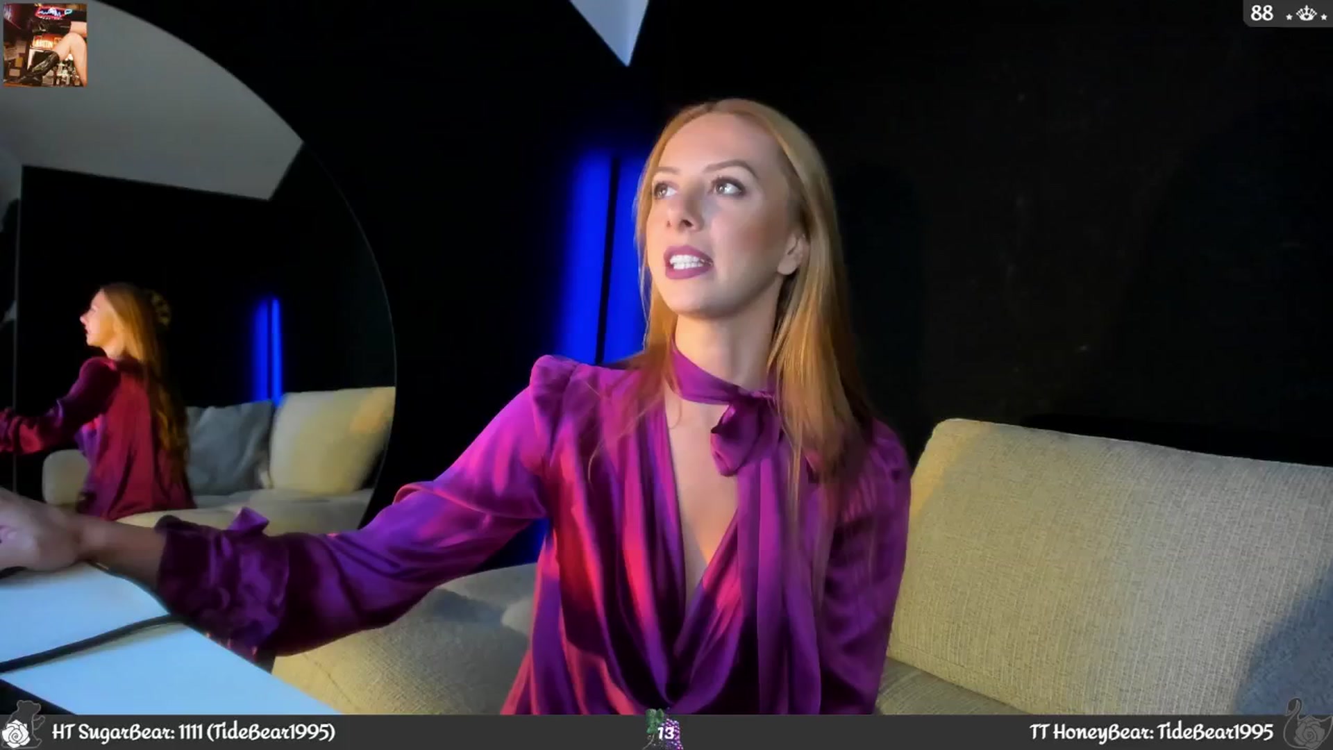 Gallery image thumbnail from JoBearr's myfreecams stream on, 09/21/2024, 01:13 image 4 of 20