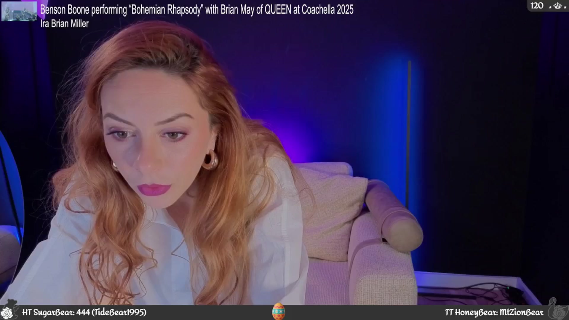 Gallery image thumbnail from JoBearr's myfreecams stream on, 04/13/2025, 23:24 image 5 of 20
