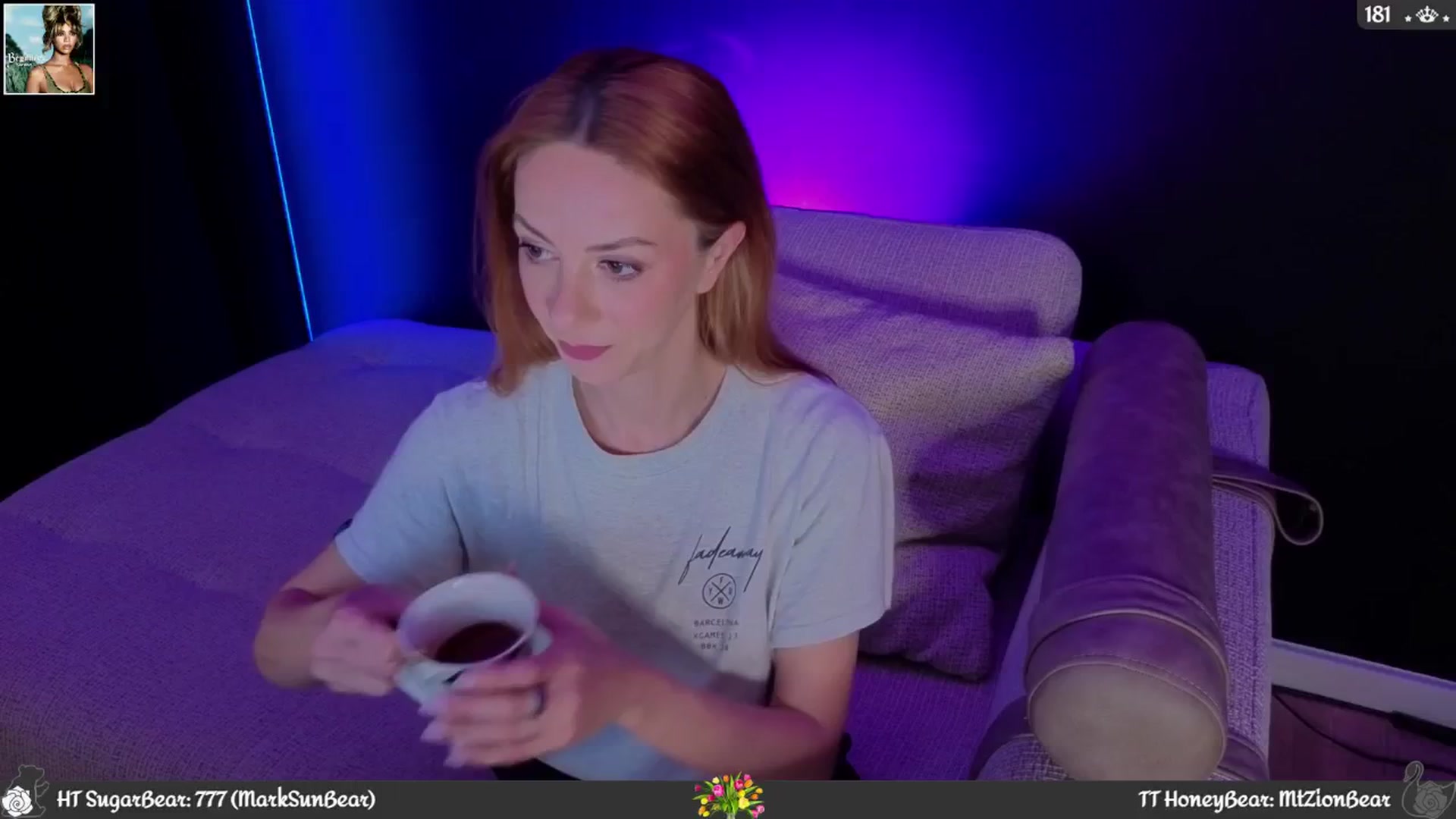 Gallery image thumbnail from JoBearr's myfreecams stream on, 05/24/2025, 23:47 image 1 of 20