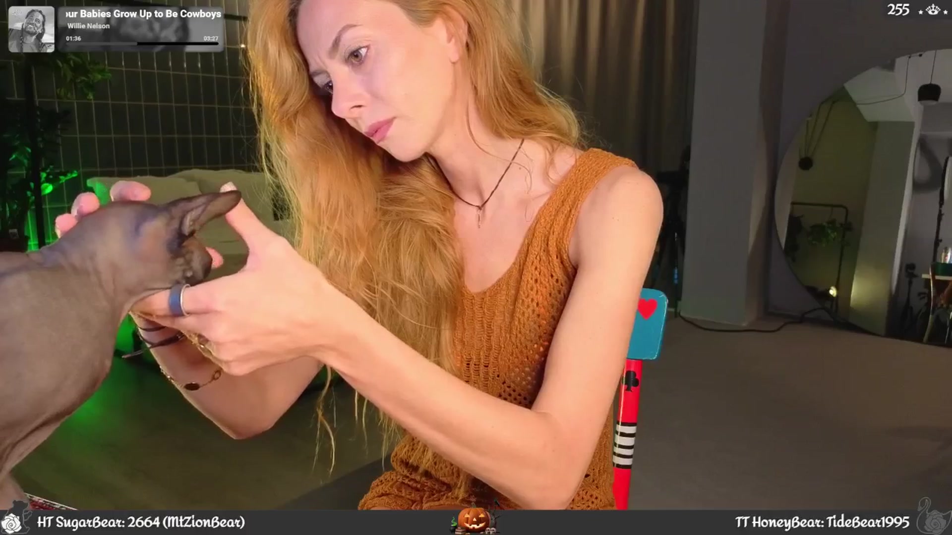 Gallery image thumbnail from JoBearr's myfreecams stream on, 10/04/2025, 22:32 image 13 of 20