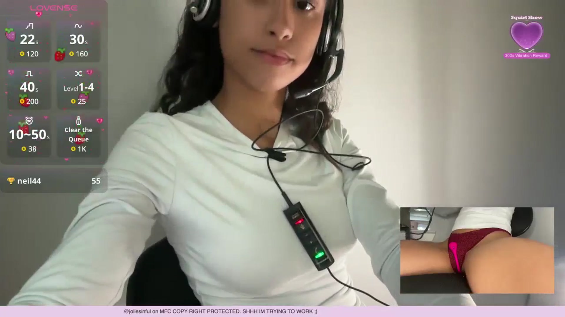 Gallery image thumbnail from JolieSinful's myfreecams stream on, 04/30/2025, 16:11 image 3 of 20