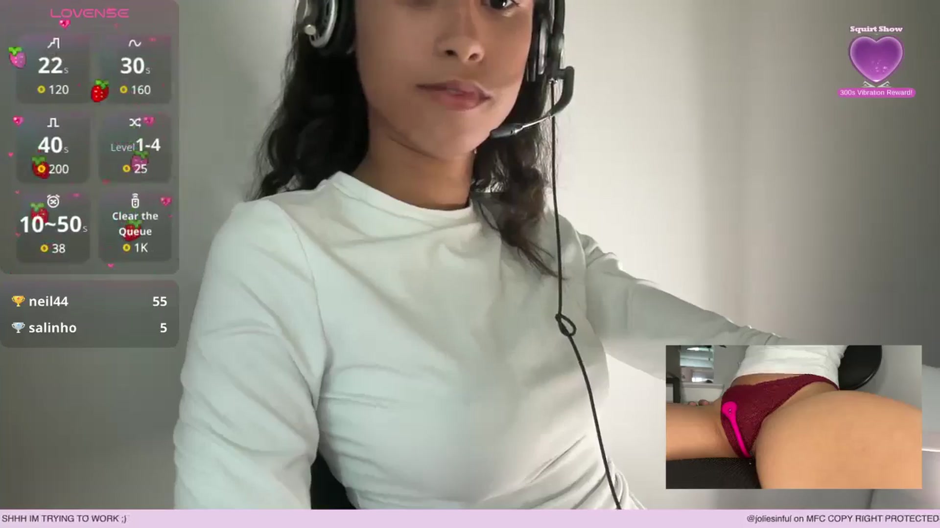 Gallery image thumbnail from JolieSinful's myfreecams stream on, 04/30/2025, 16:11 image 9 of 20