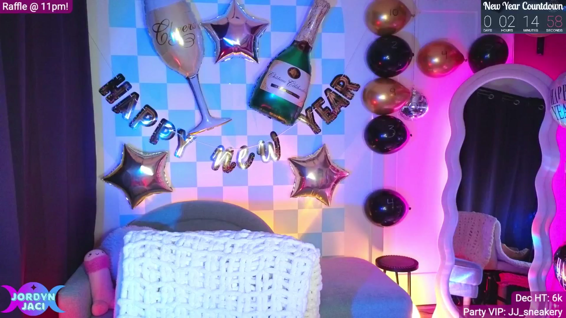 Gallery image thumbnail from JordynJaci's myfreecams stream on, 01/01/2026, 05:53 image 1 of 20