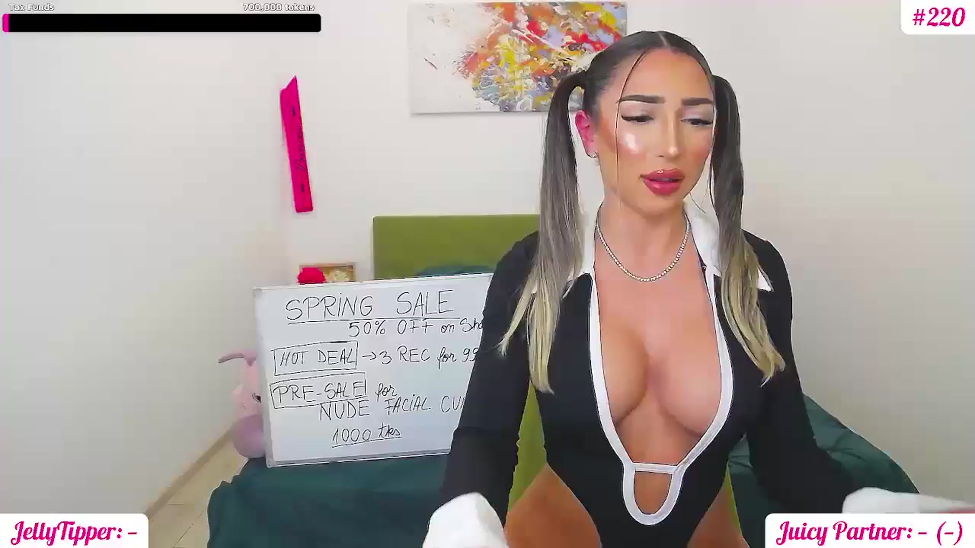Gallery image thumbnail from JuicyJelly's myfreecams stream on, 03/03/2025, 15:12 image 4 of 20