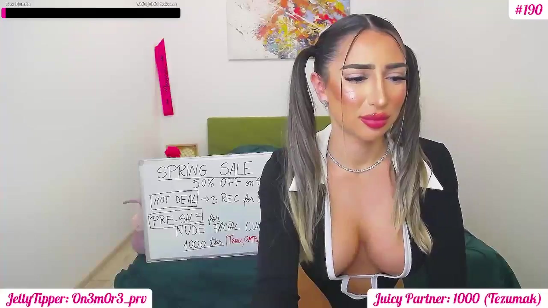 Gallery image thumbnail from JuicyJelly's myfreecams stream on, 03/03/2025, 17:20 image 12 of 20