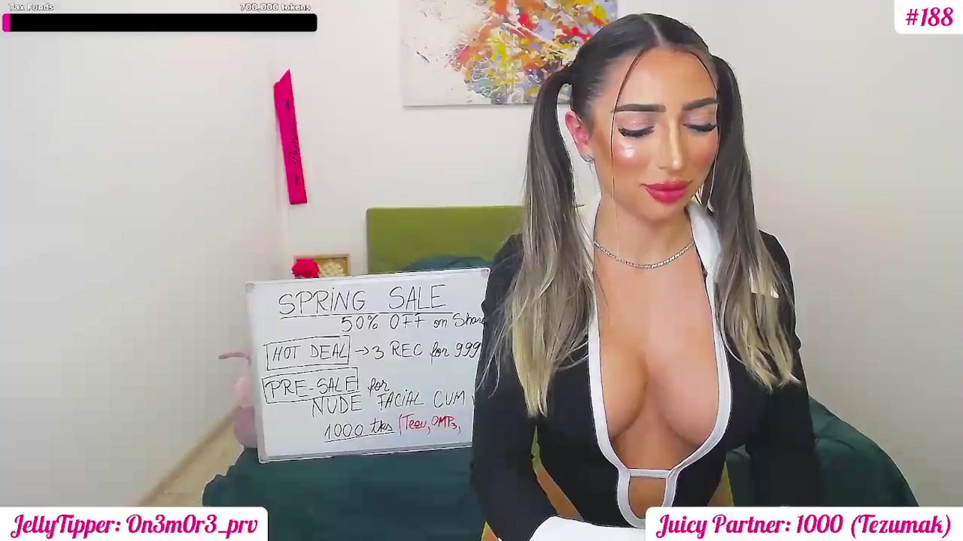 Gallery image thumbnail from JuicyJelly's myfreecams stream on, 03/03/2025, 17:20 image 2 of 20