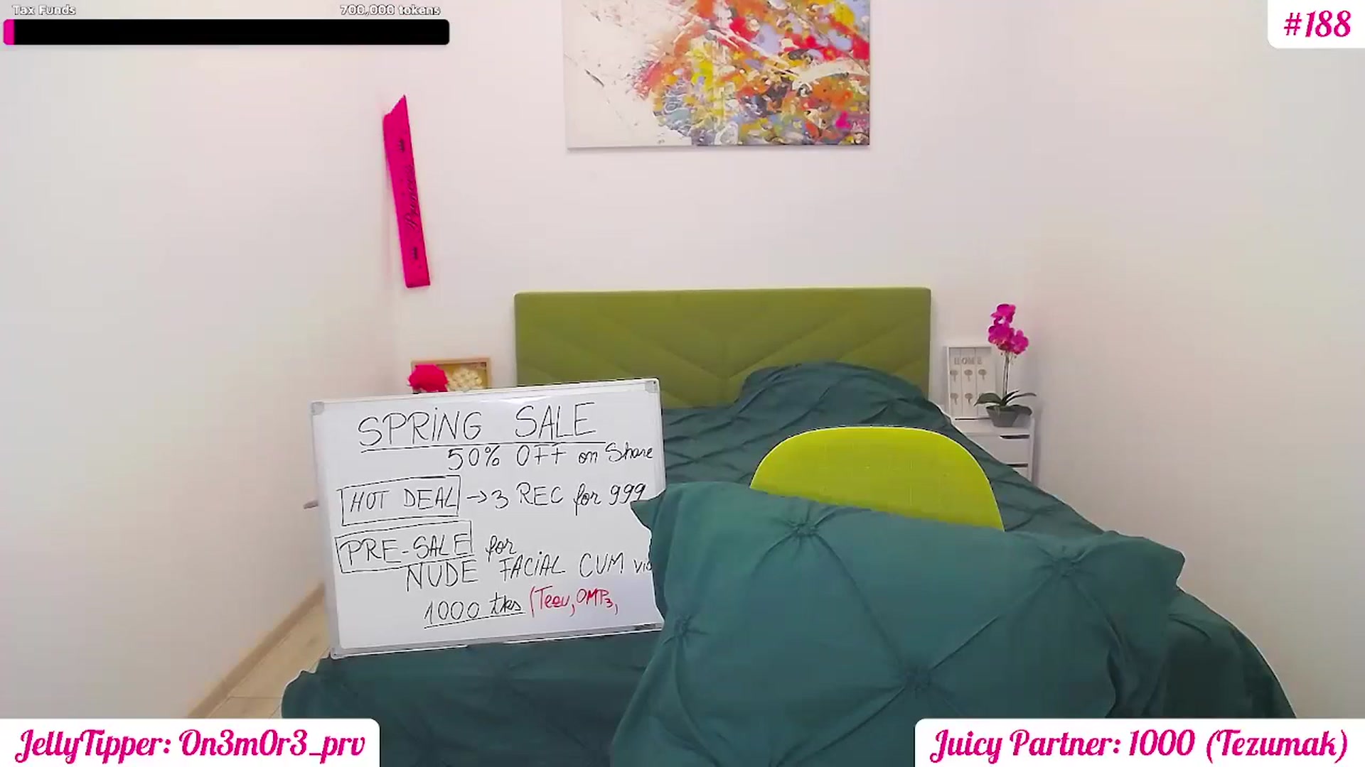Gallery image thumbnail from JuicyJelly's myfreecams stream on, 03/03/2025, 18:54 image 6 of 20
