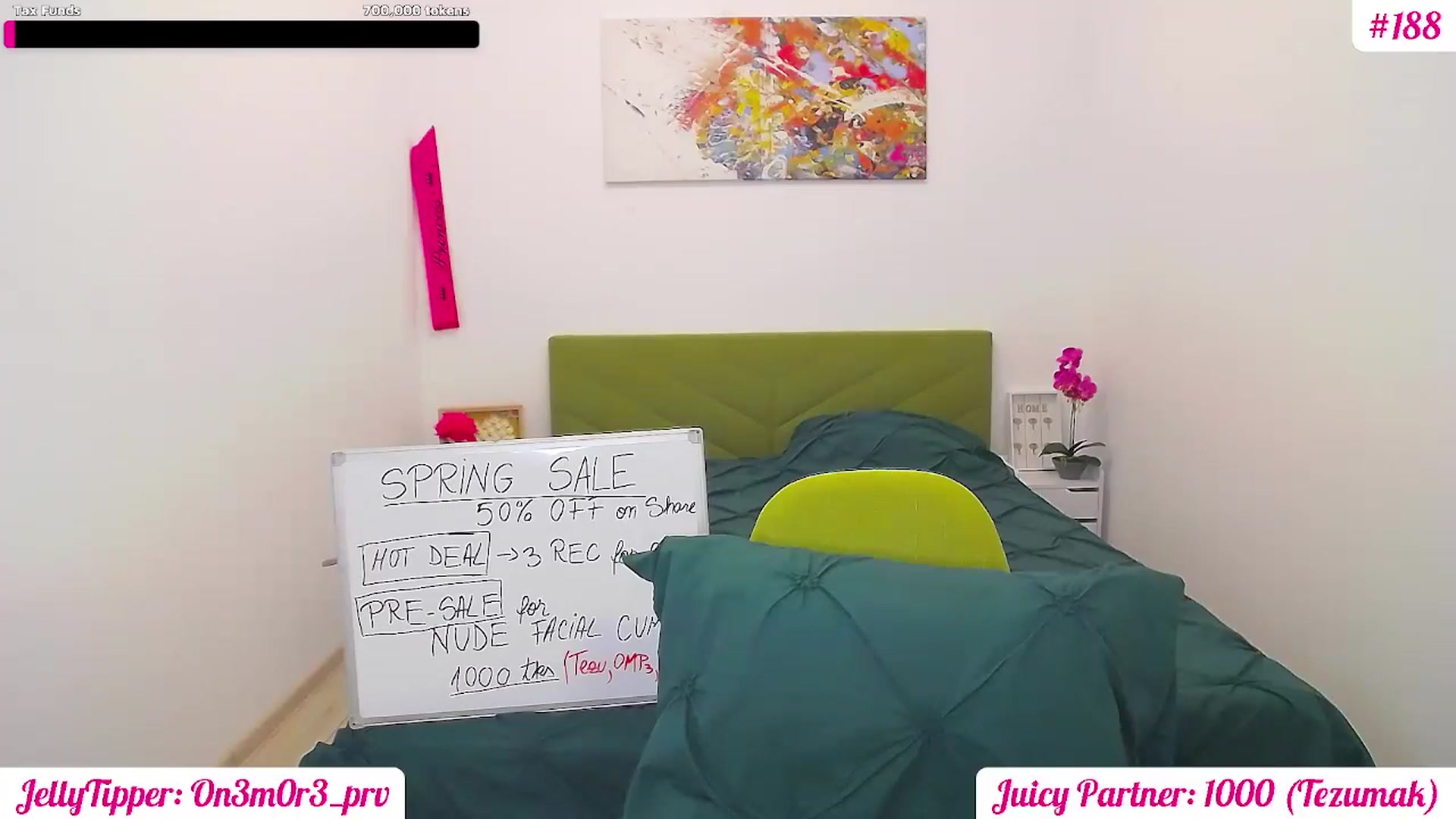 Gallery image thumbnail from JuicyJelly's myfreecams stream on, 03/03/2025, 18:54 image 12 of 20