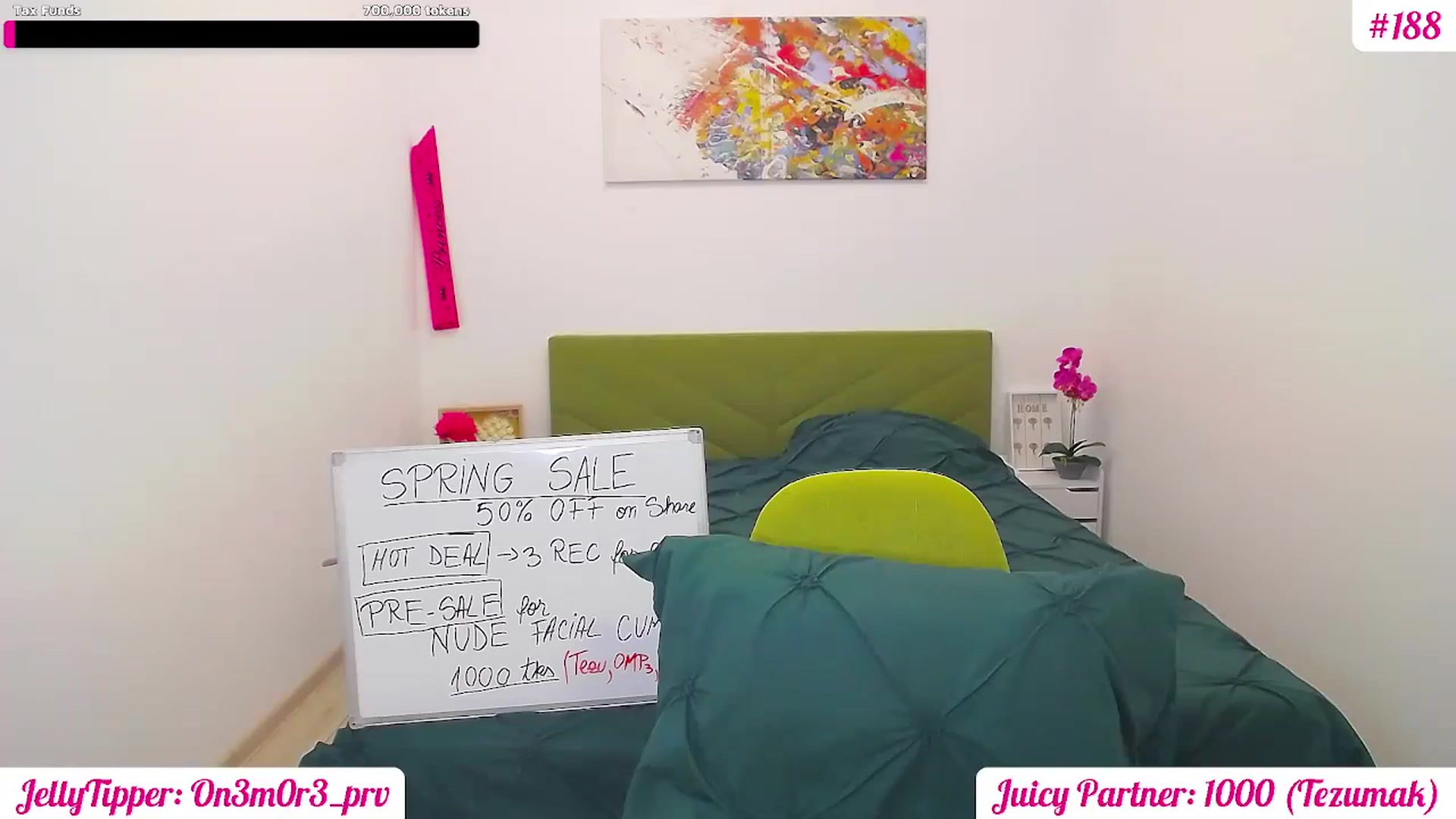 Gallery image thumbnail from JuicyJelly's myfreecams stream on, 03/03/2025, 18:54 image 13 of 20