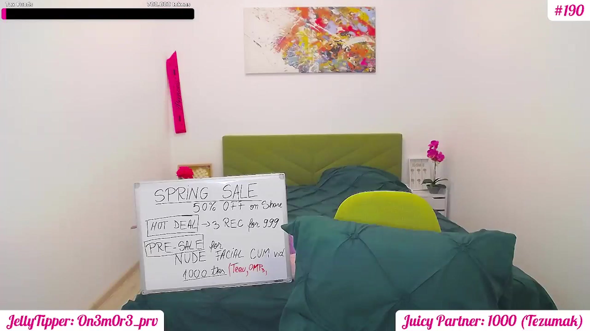 Gallery image thumbnail from JuicyJelly's myfreecams stream on, 03/03/2025, 18:54 image 18 of 20