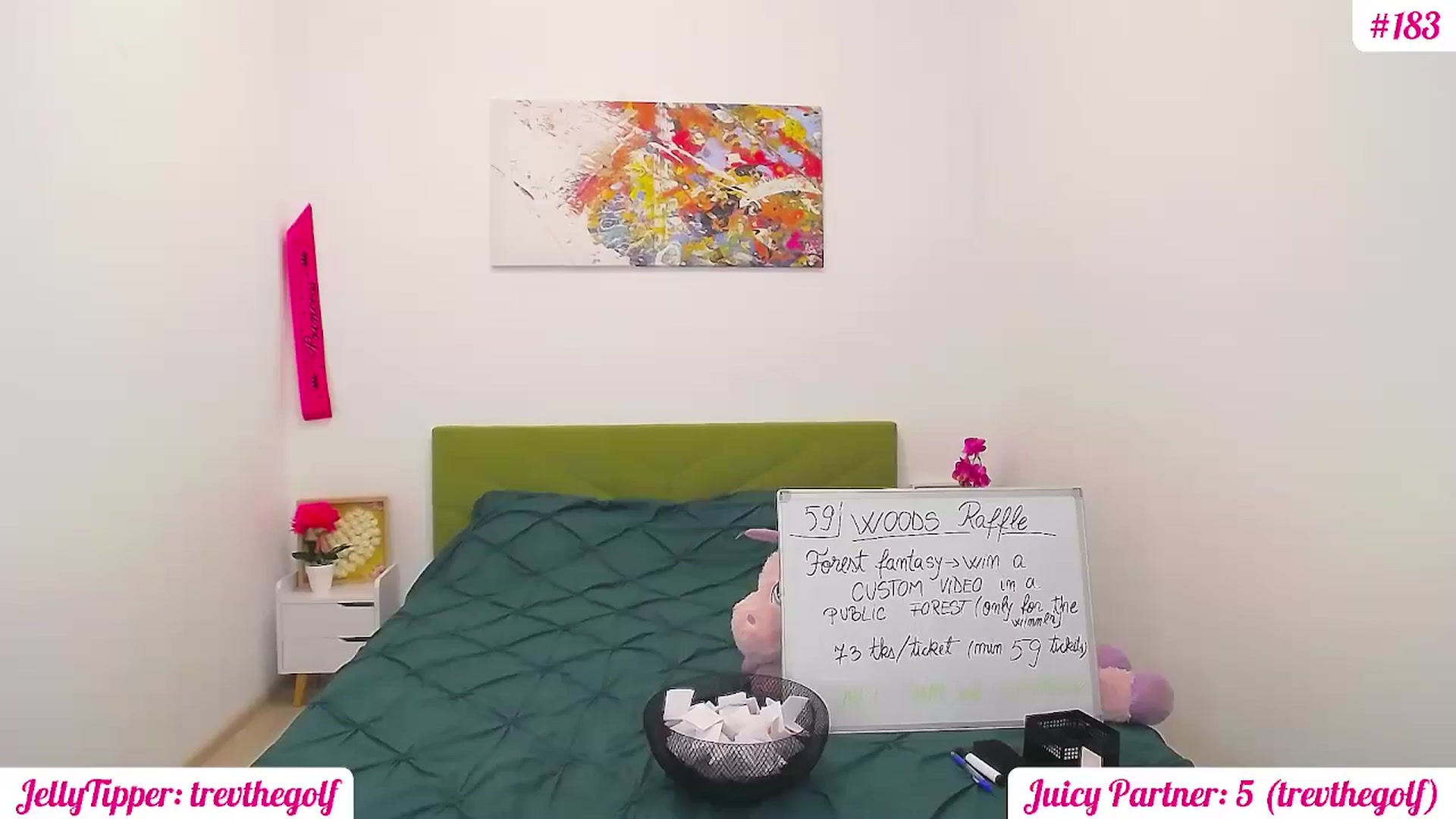 Gallery image thumbnail from JuicyJelly's myfreecams stream on, 04/06/2025, 16:34 image 1 of 20