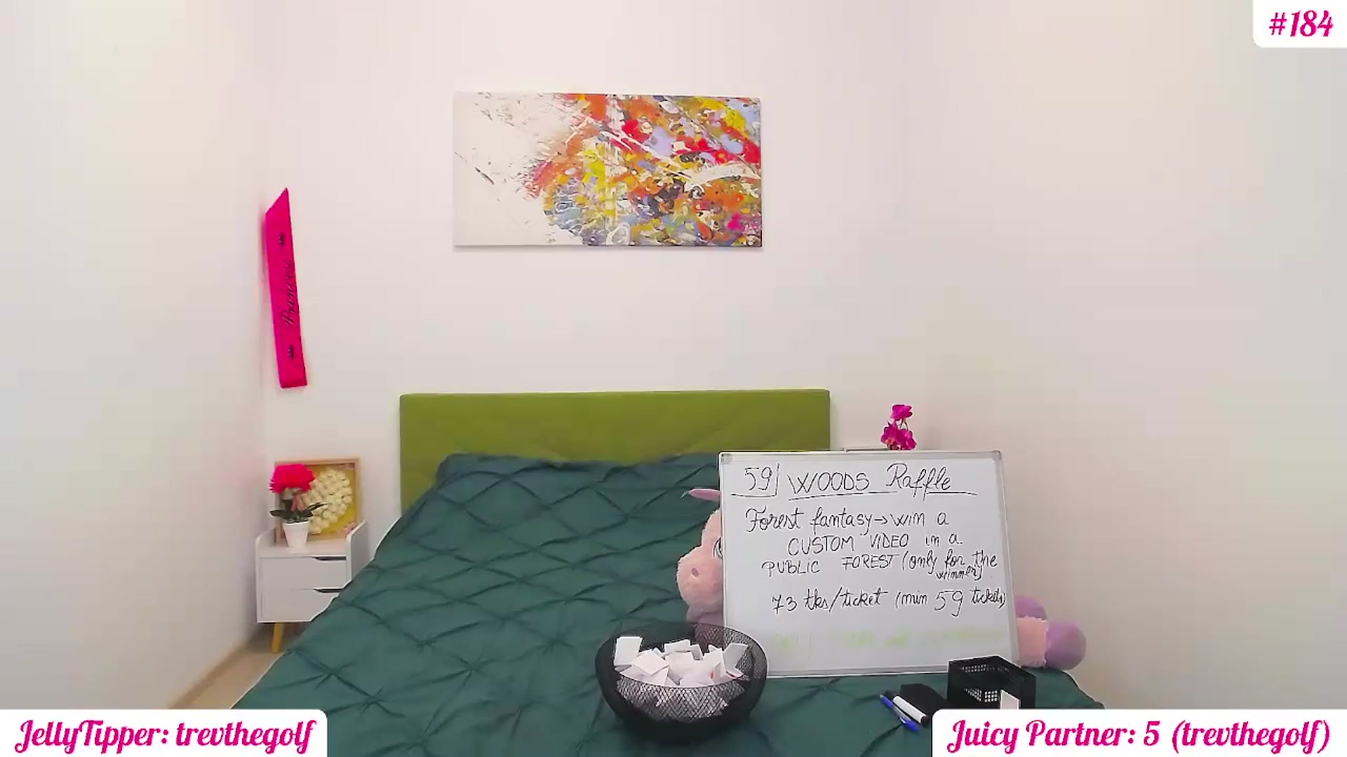 Gallery image thumbnail from JuicyJelly's myfreecams stream on, 04/06/2025, 16:34 image 2 of 20
