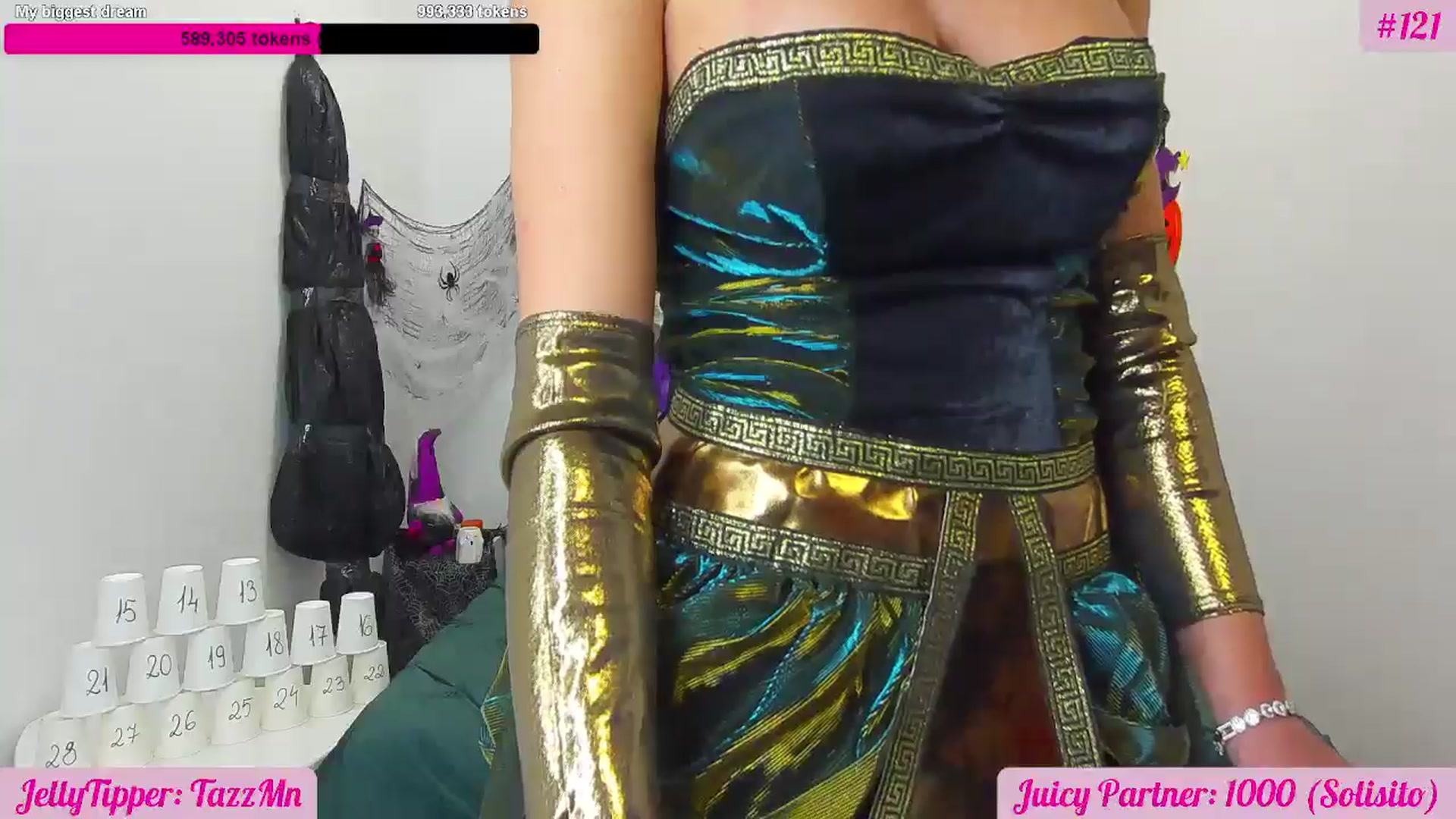 Gallery image thumbnail from JuicyJelly's myfreecams stream on, 10/31/2025, 19:16 image 10 of 20