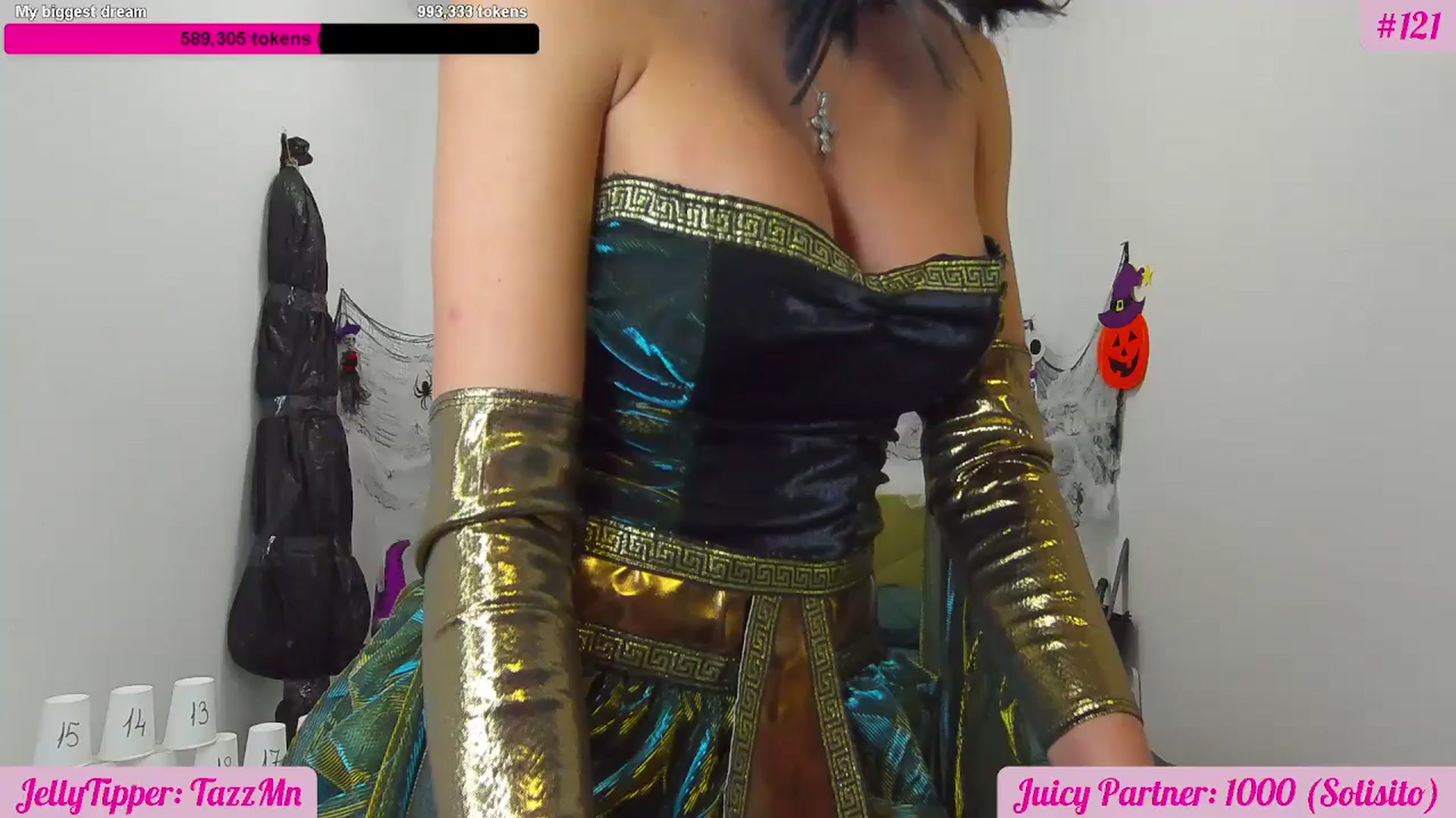Gallery image thumbnail from JuicyJelly's myfreecams stream on, 10/31/2025, 19:16 image 1 of 20