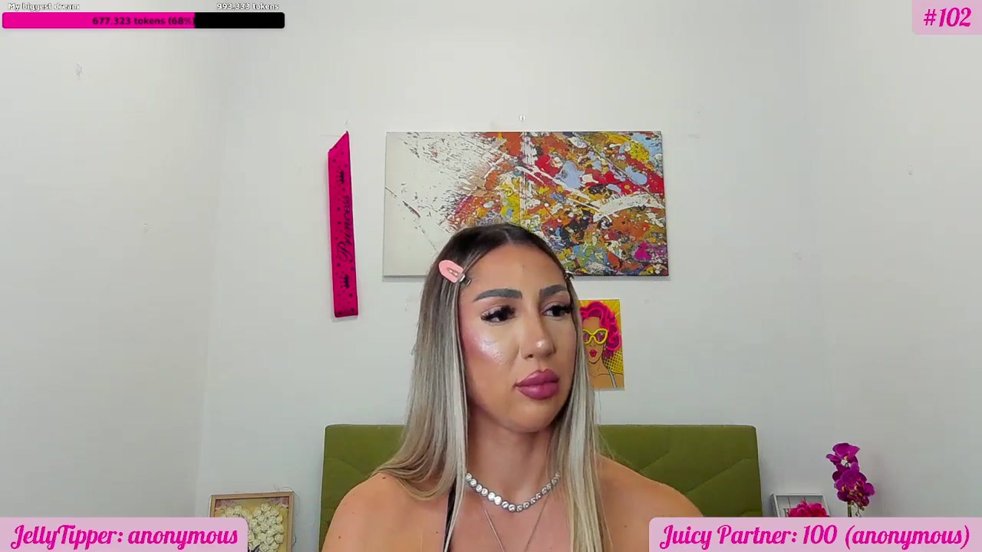 Gallery image thumbnail from JuicyJelly's myfreecams stream on, 11/14/2025, 17:23 image 9 of 20