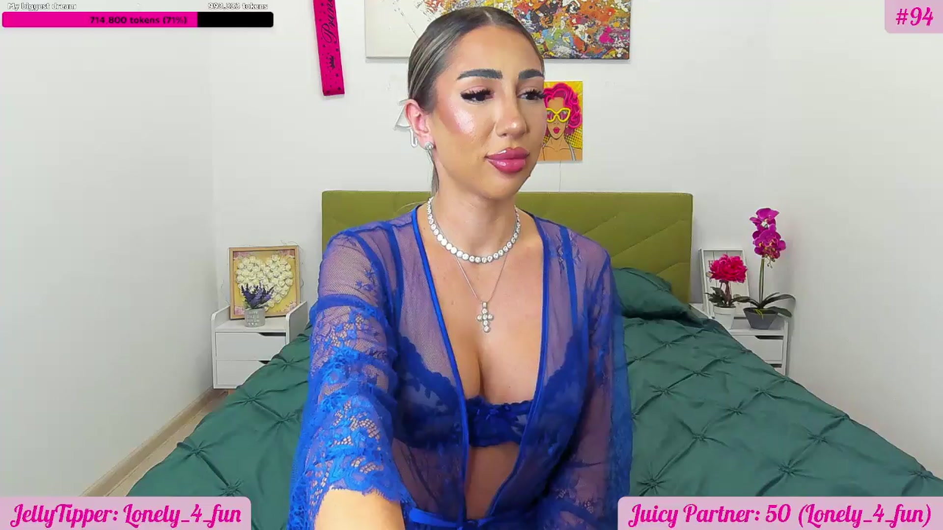Gallery image thumbnail from JuicyJelly's myfreecams stream on, 11/21/2025, 18:38 image 8 of 20