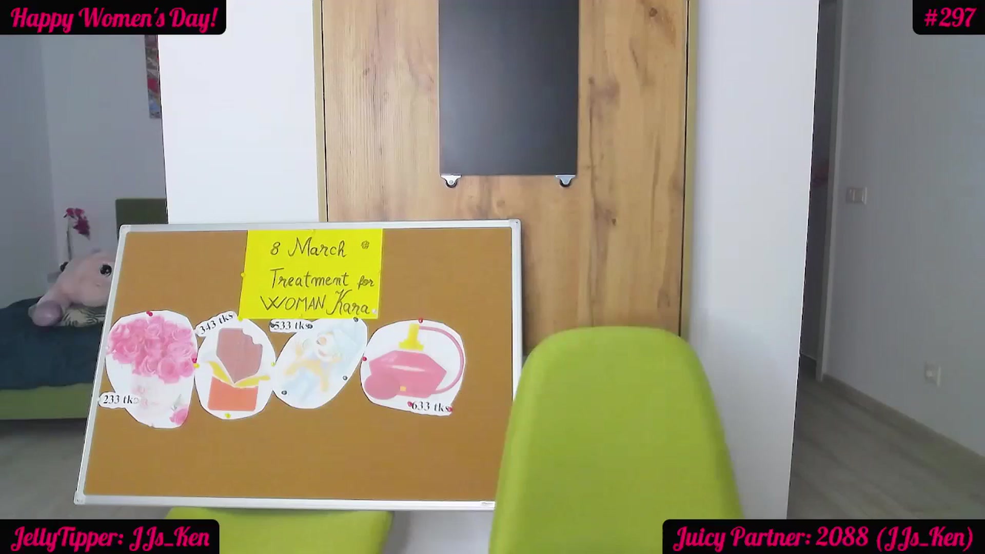 Gallery image thumbnail from JuicyJelly_'s myfreecams stream on, 03/08/2024, 18:34 image 18 of 20