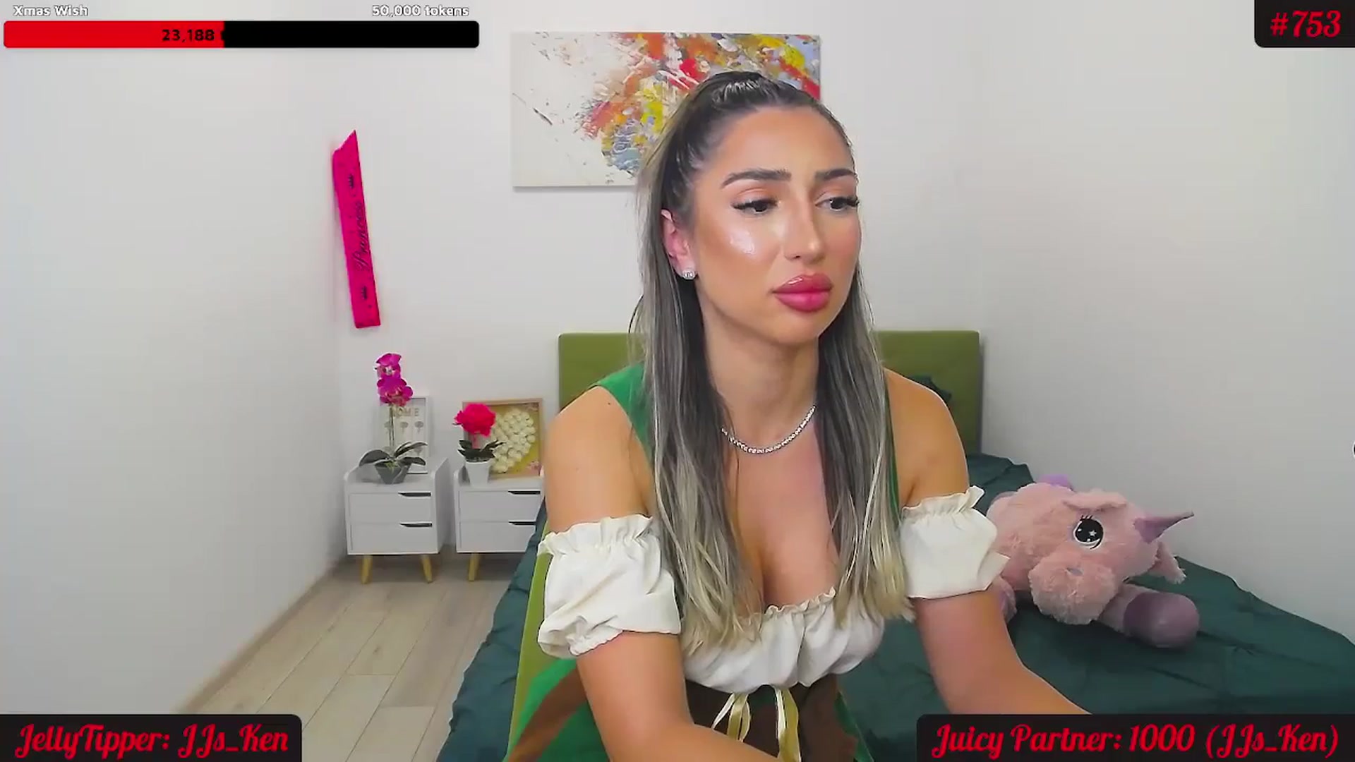 Gallery image thumbnail from JuicyJelly_'s myfreecams stream on, 11/28/2024, 19:40 image 20 of 20
