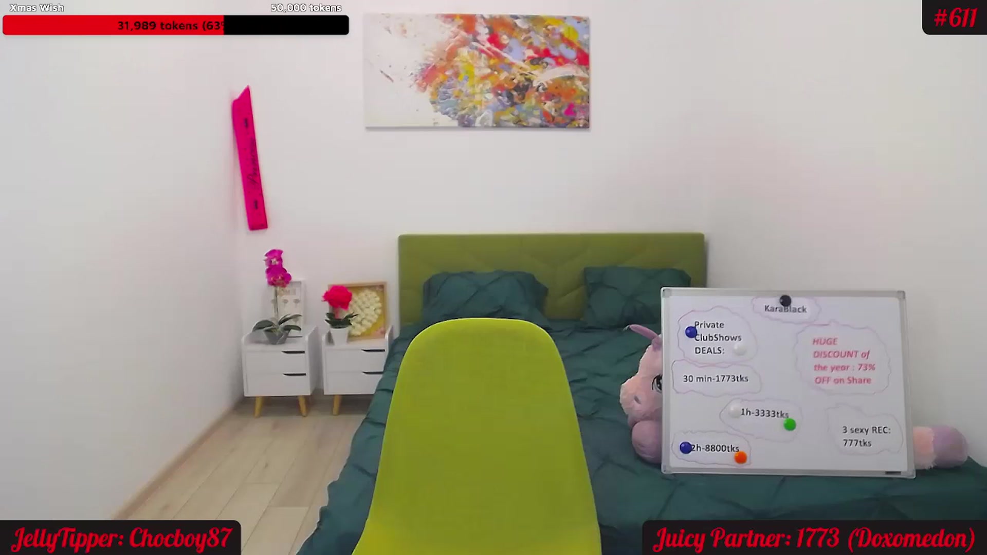 Gallery image thumbnail from JuicyJelly_'s myfreecams stream on, 11/29/2024, 20:01 image 9 of 20