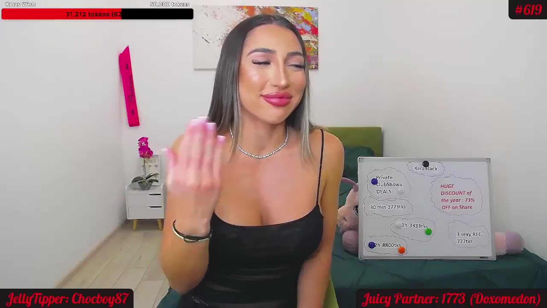 Gallery image thumbnail from JuicyJelly_'s myfreecams stream on, 11/29/2024, 20:01 image 6 of 20