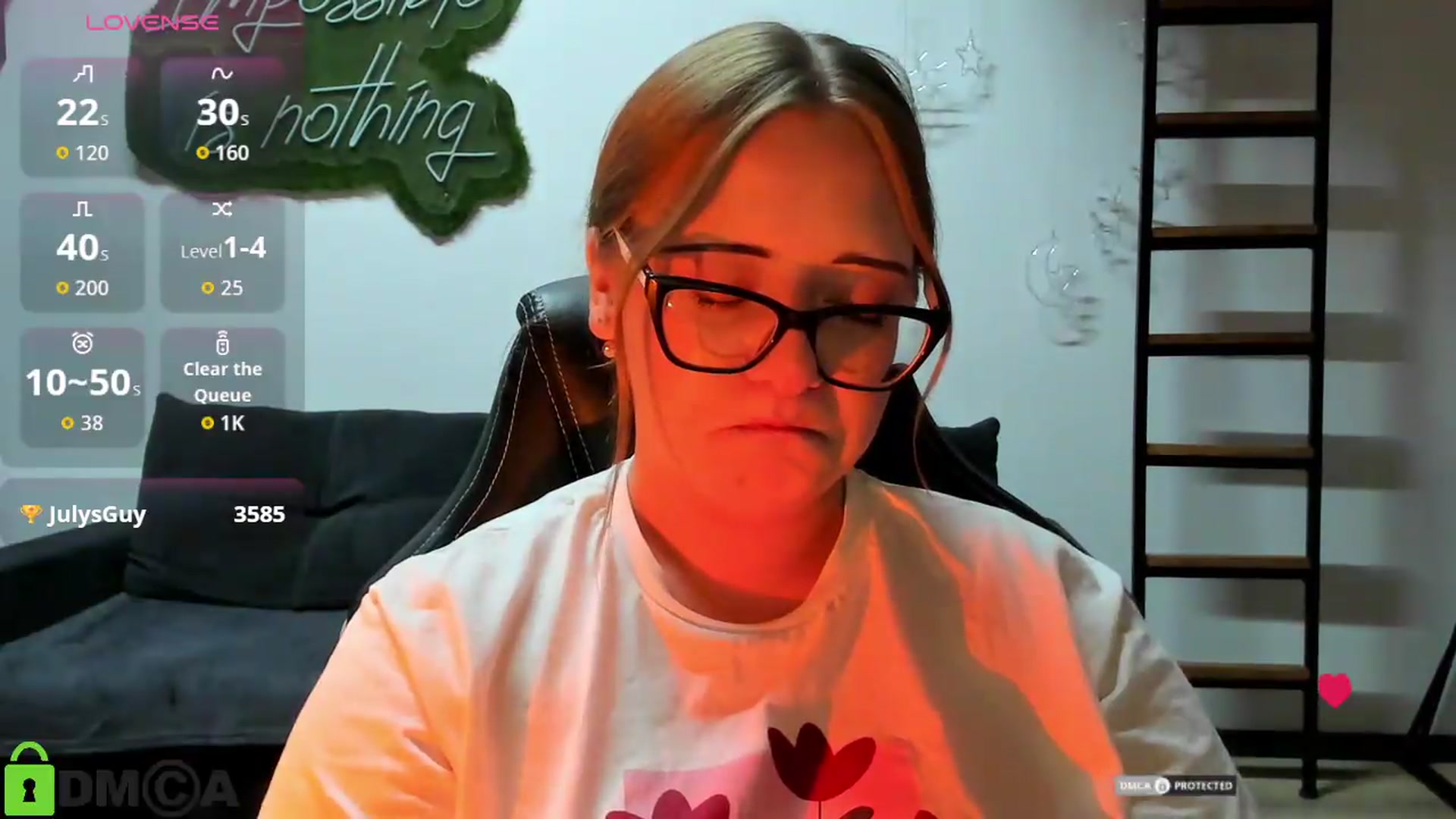 Gallery image thumbnail from JulyLight's myfreecams stream on, 08/23/2026, 15:12 image 20 of 20