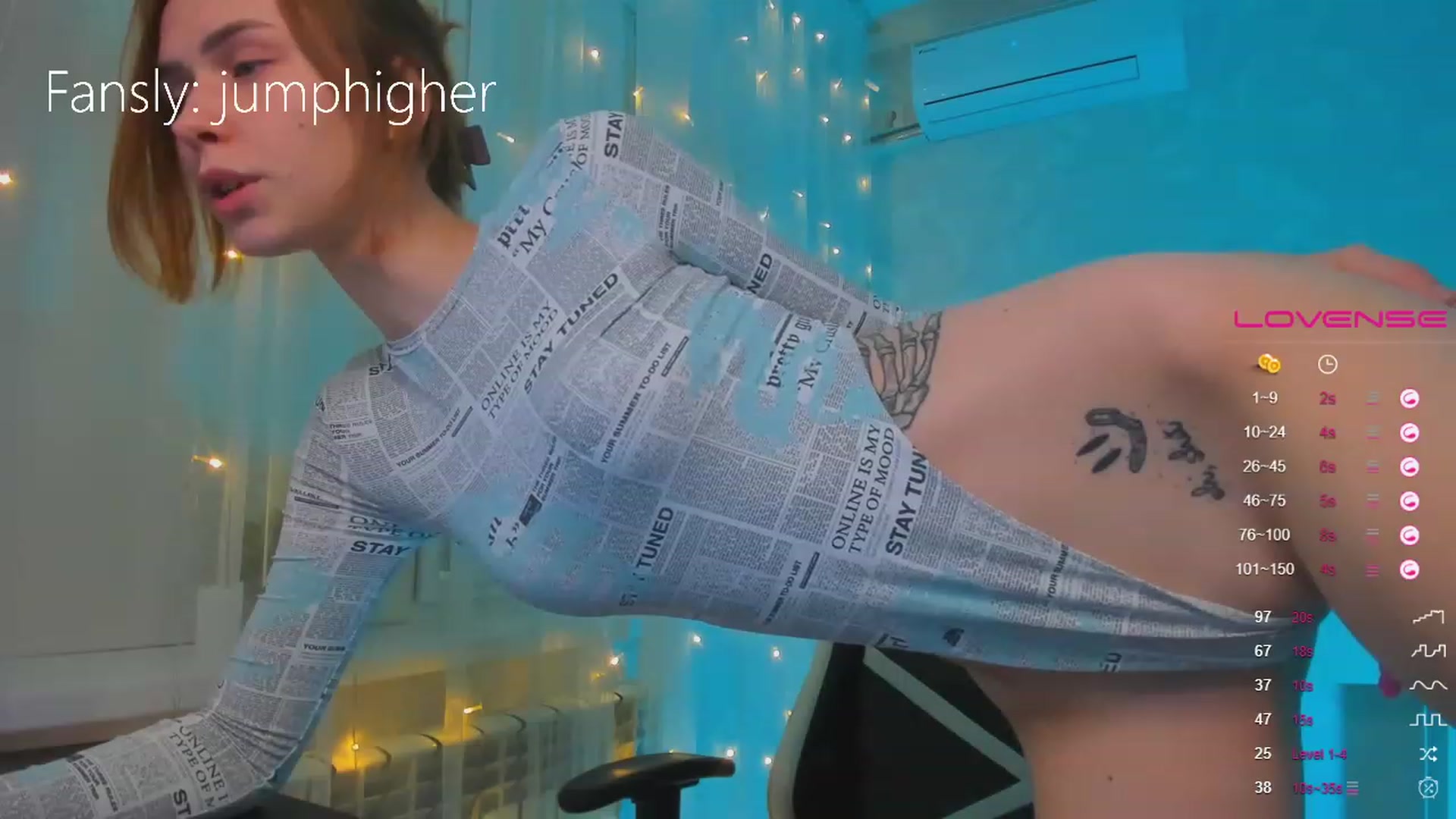 Gallery image thumbnail from Jumphigherr's myfreecams stream on, 12/26/2022, 17:07 image 12 of 20