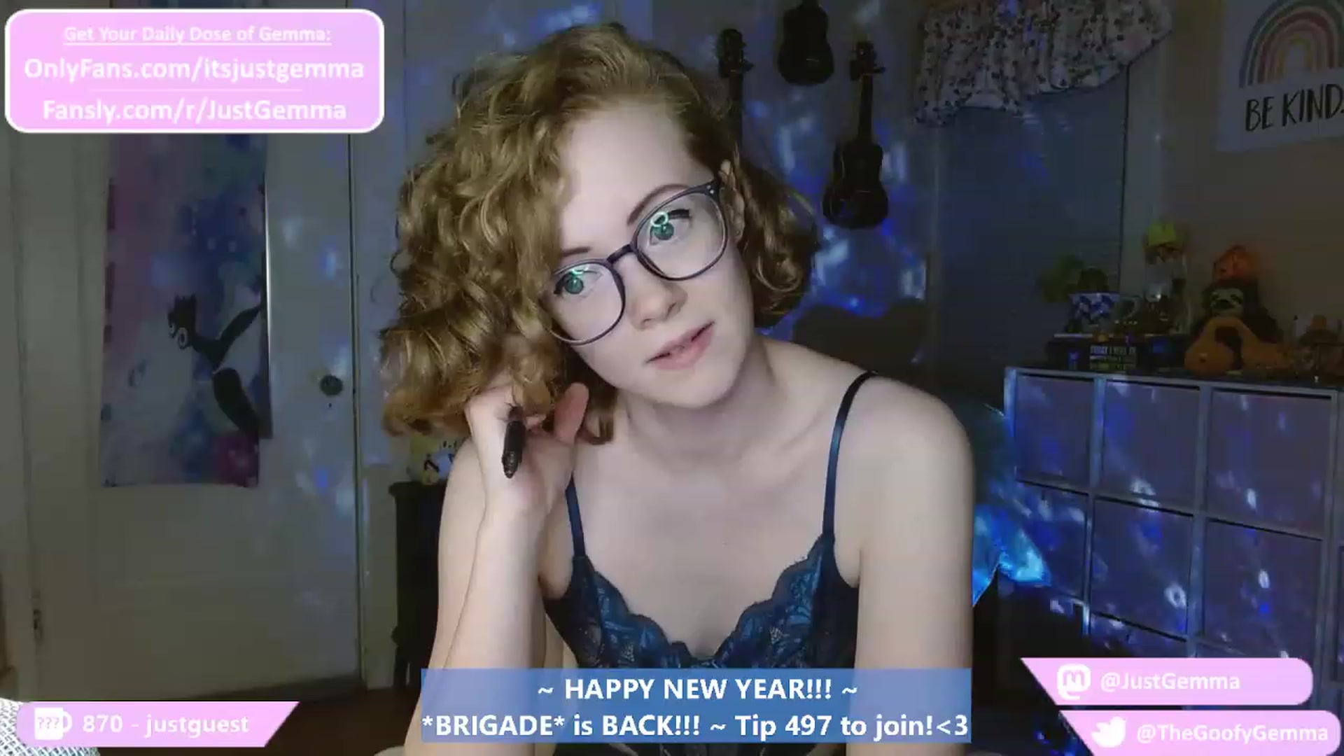 Gallery image thumbnail from JustGemma's myfreecams stream on, 01/03/2023, 03:05 image 8 of 20