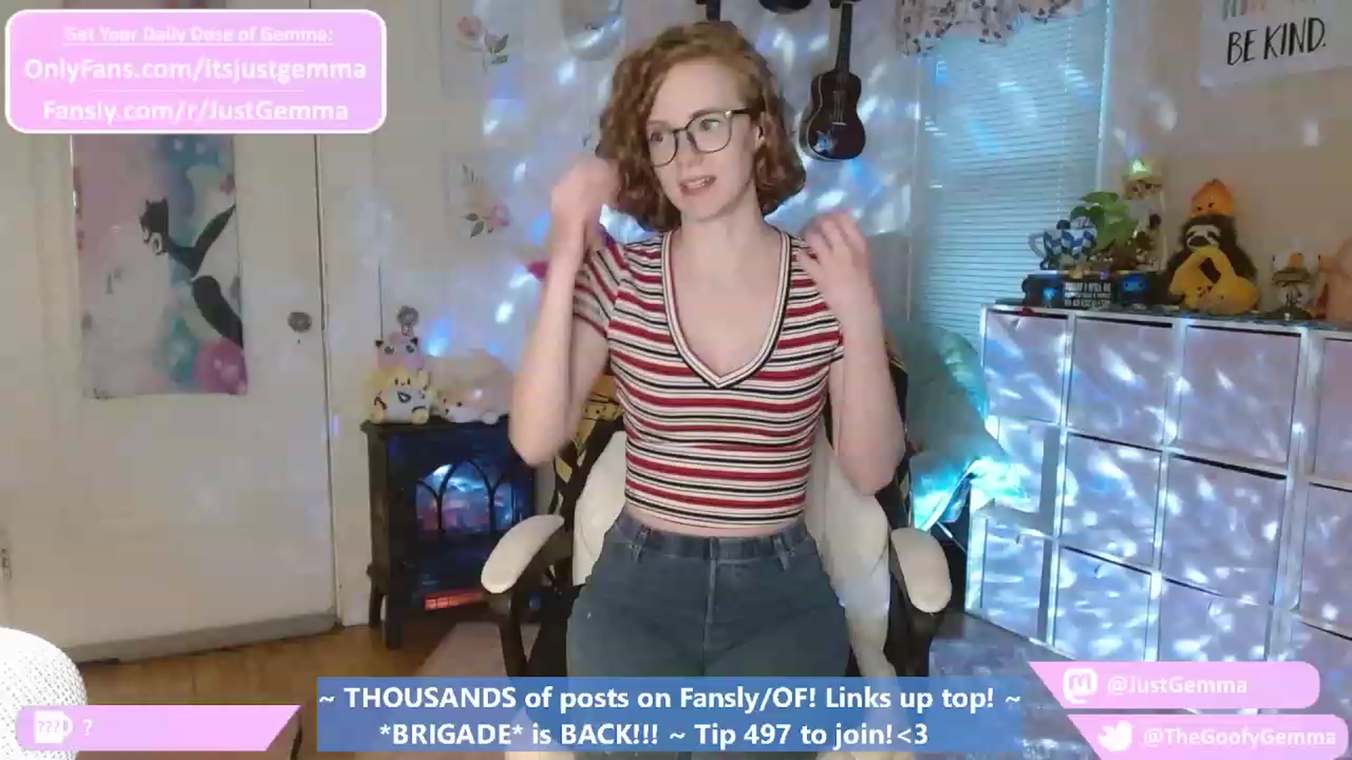 Gallery image thumbnail from JustGemma's myfreecams stream on, 01/18/2023, 24:06 image 2 of 20