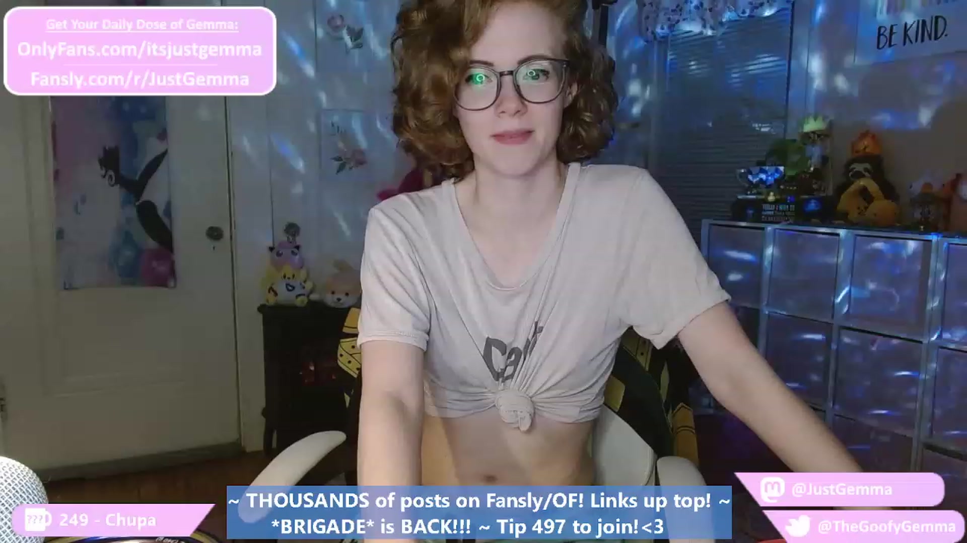 Gallery image thumbnail from JustGemma's myfreecams stream on, 01/21/2023, 03:01 image 12 of 20