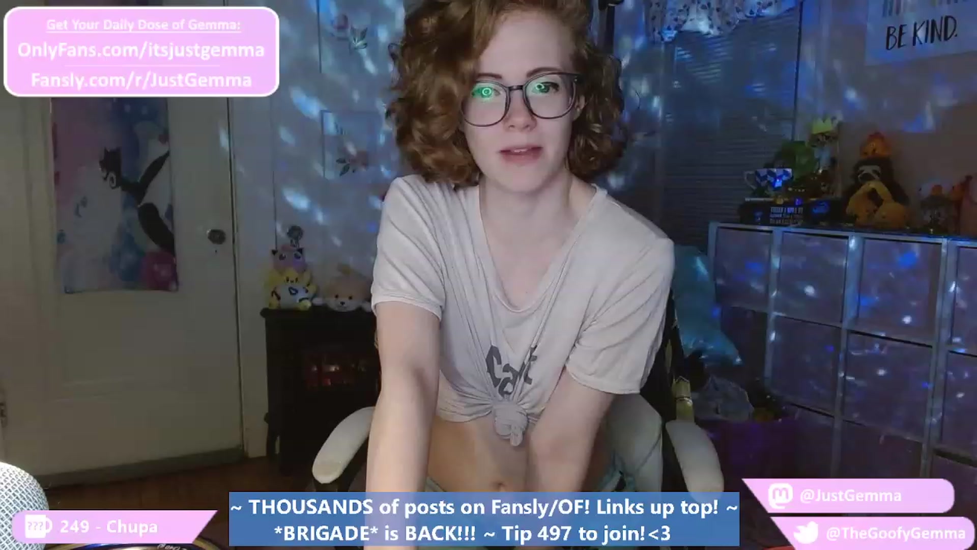 Gallery image thumbnail from JustGemma's myfreecams stream on, 01/21/2023, 03:01 image 10 of 20